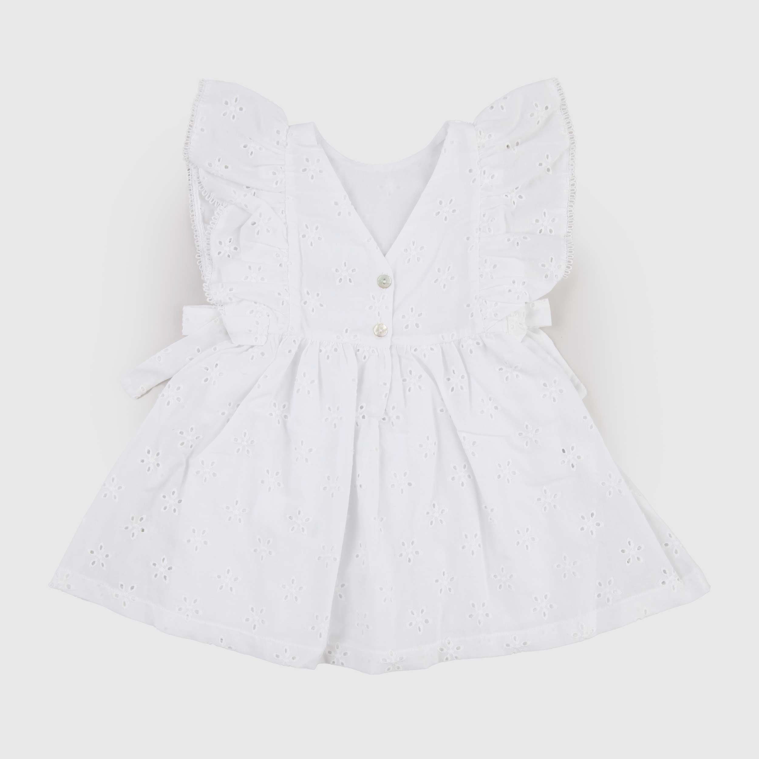 Abito Bianco Modello Scamiciata Firmato COCCODE