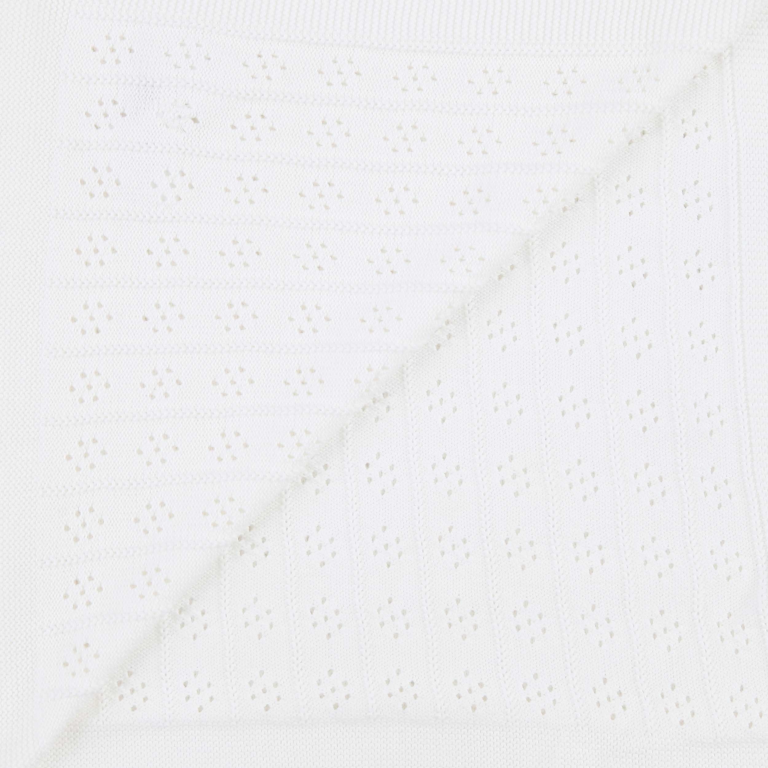 Copertina con Lavorazione ai Ferri Firmata COCCODE