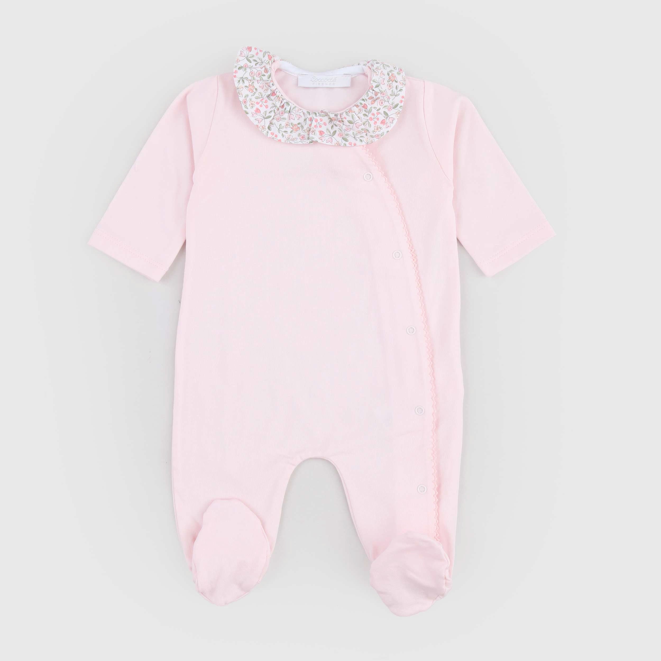 Pink All-in-One with Feet by COCCODE