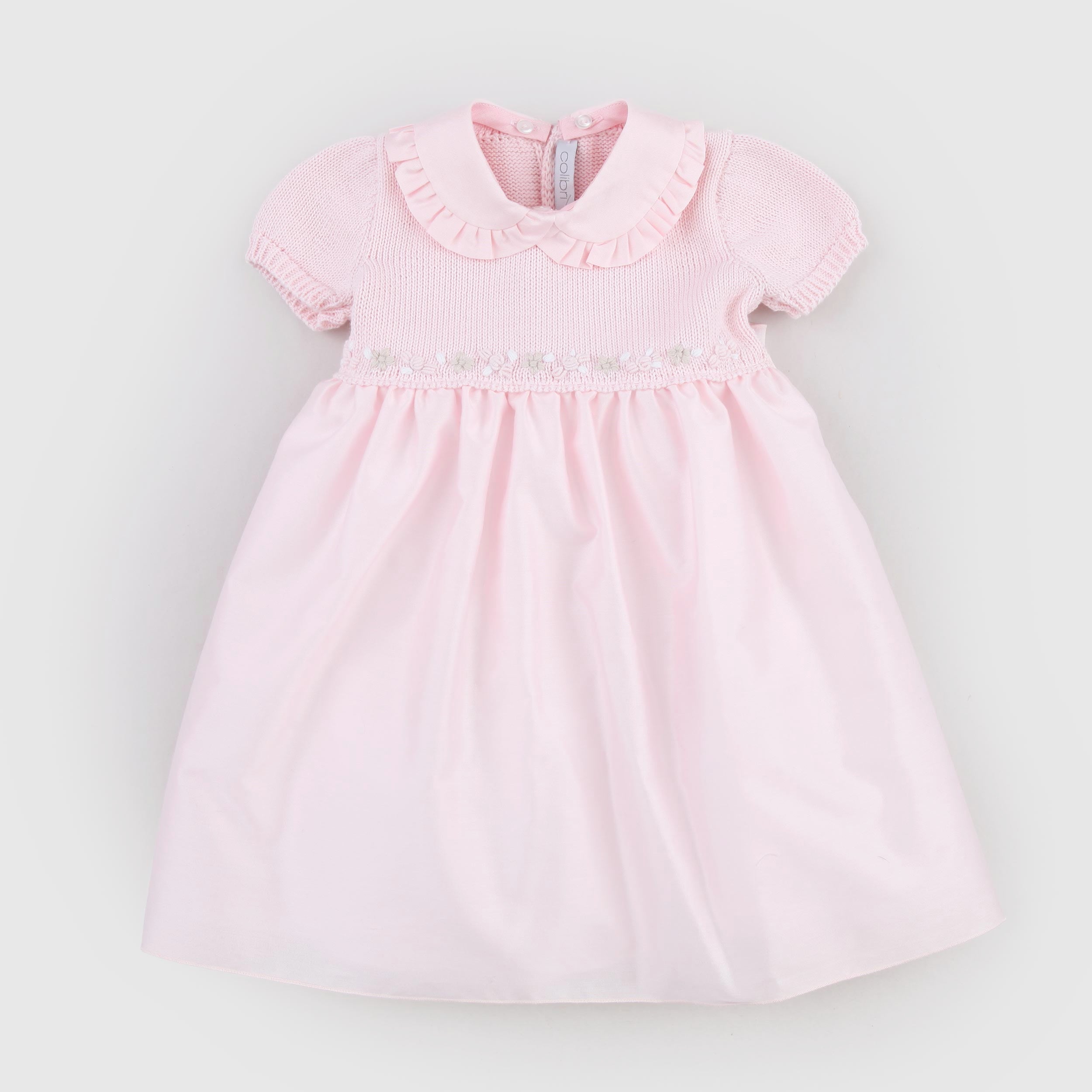 Pink Ceremonial Dress with Rouge By COLIBRI