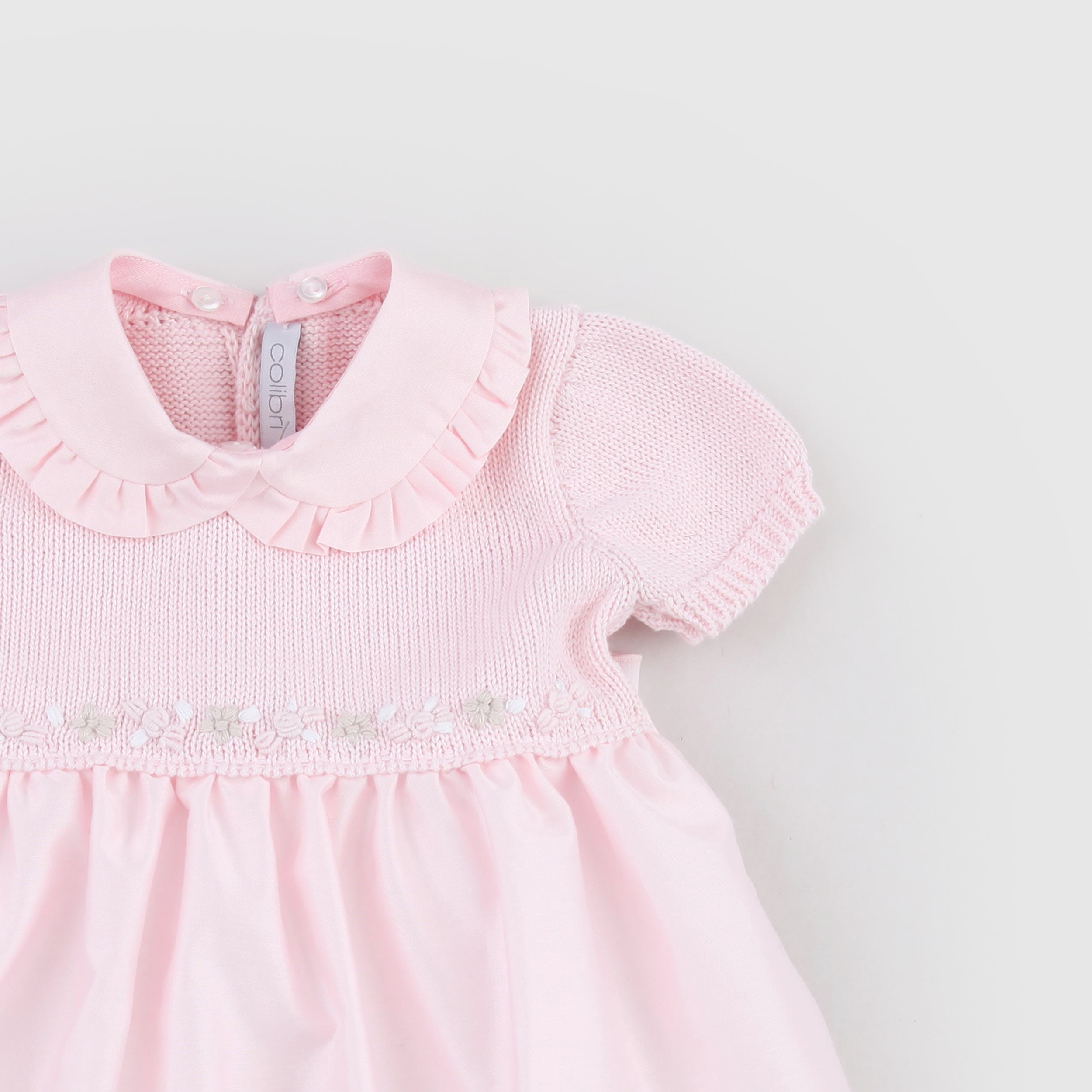 Pink Ceremonial Dress with Rouge By COLIBRI