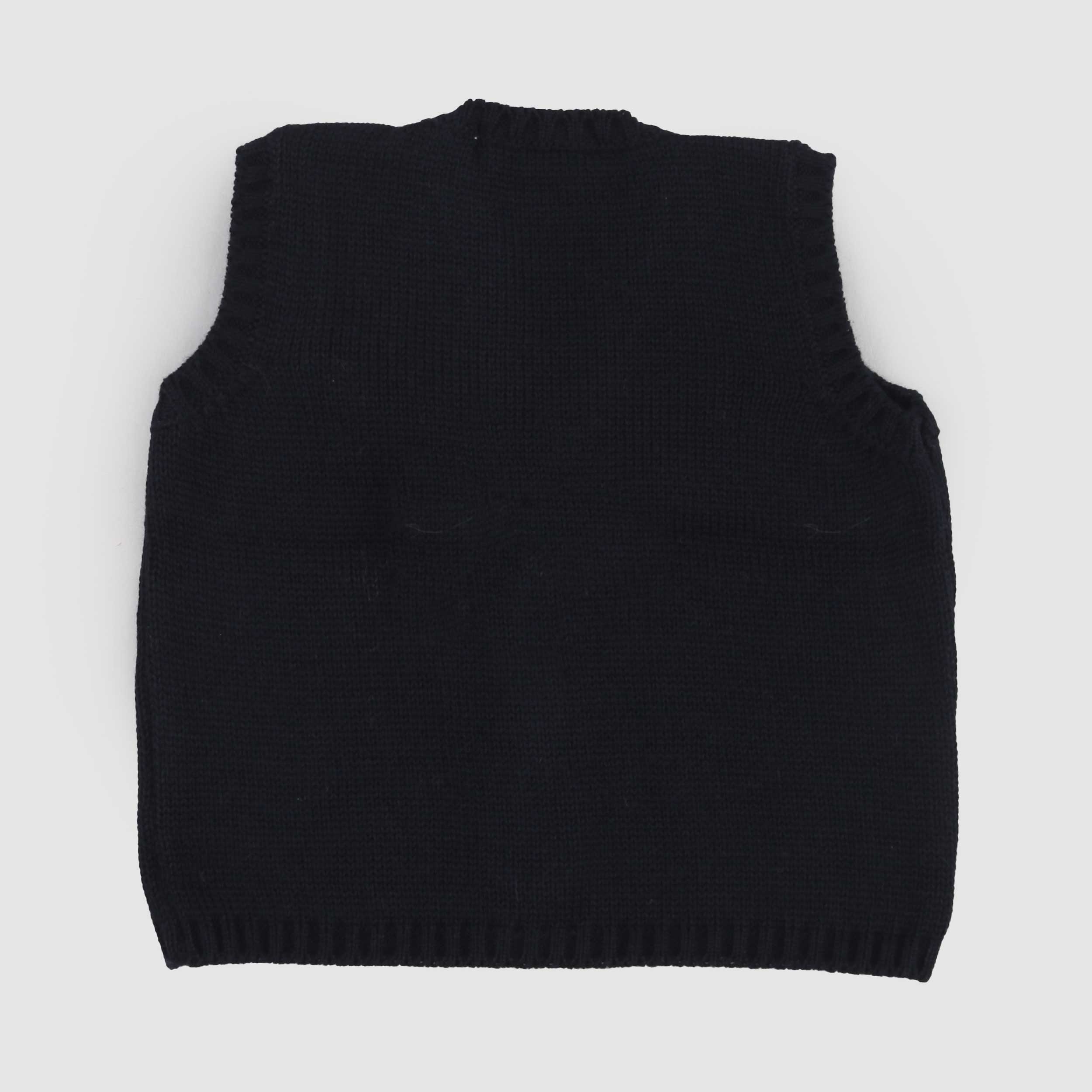 Gilet Blu Smanicato Firmato COLIBRI