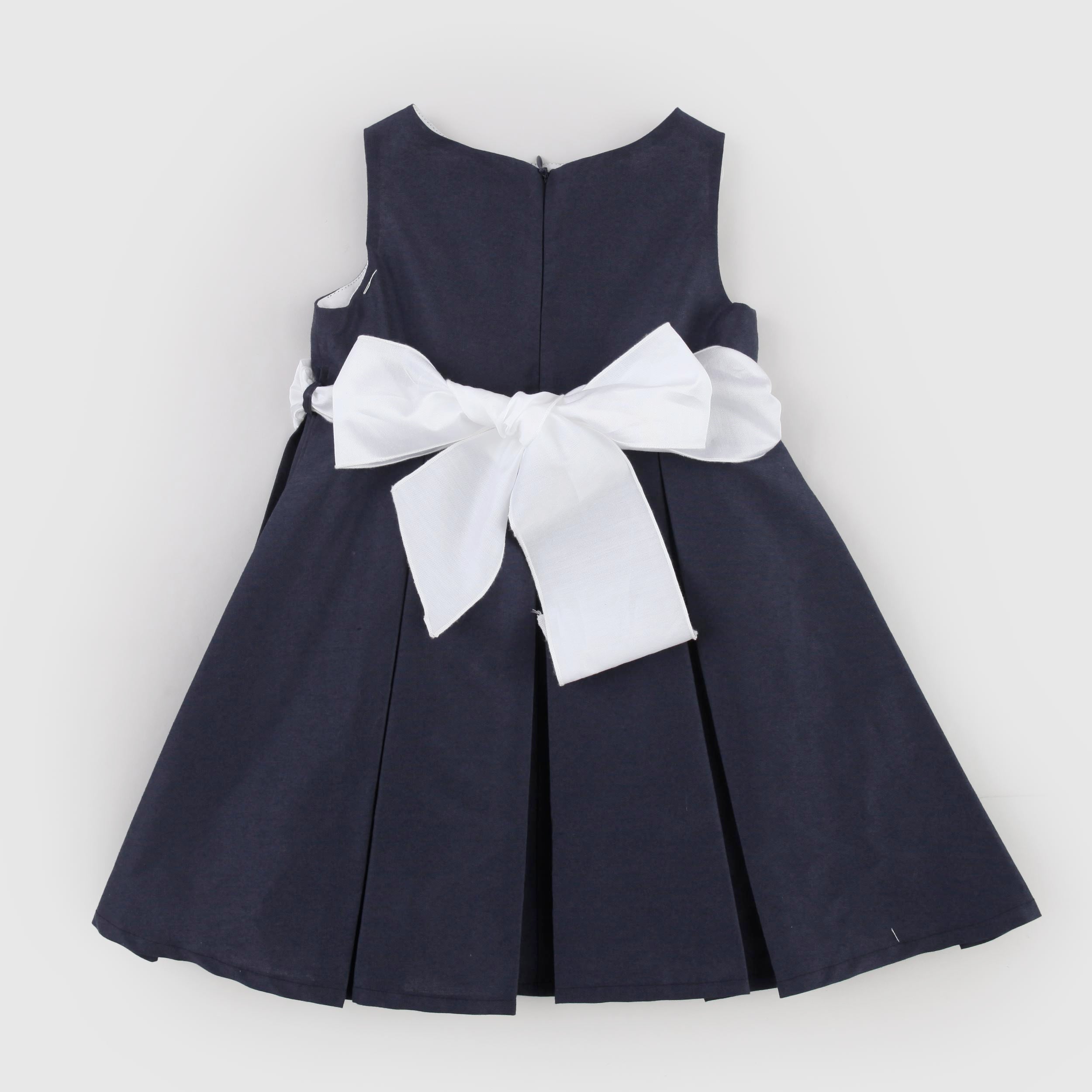 Abito Blu a Righe Larghe Firmato COLIBRI