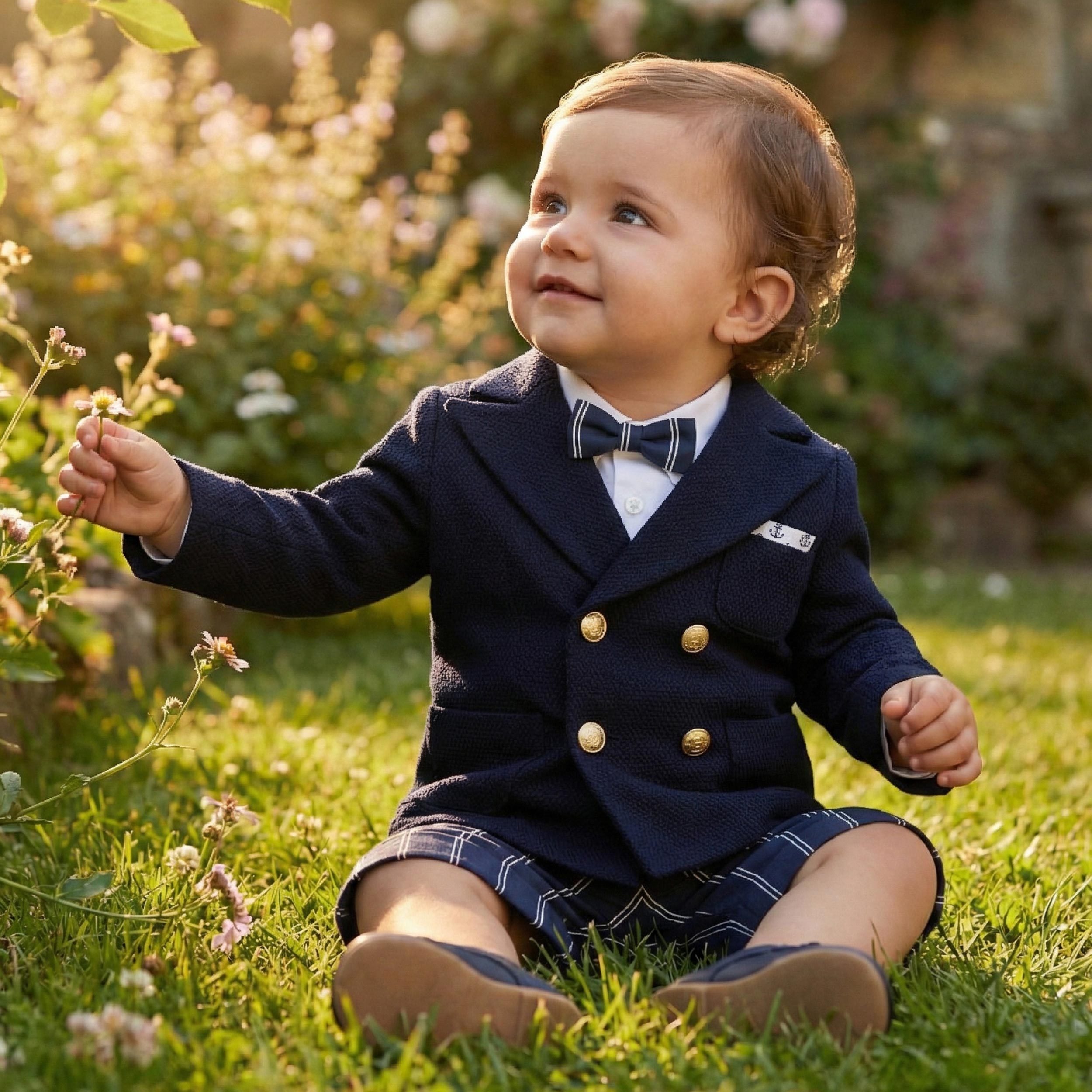 Completo Blu Tre Pezzi Firmato COLORICHIARI