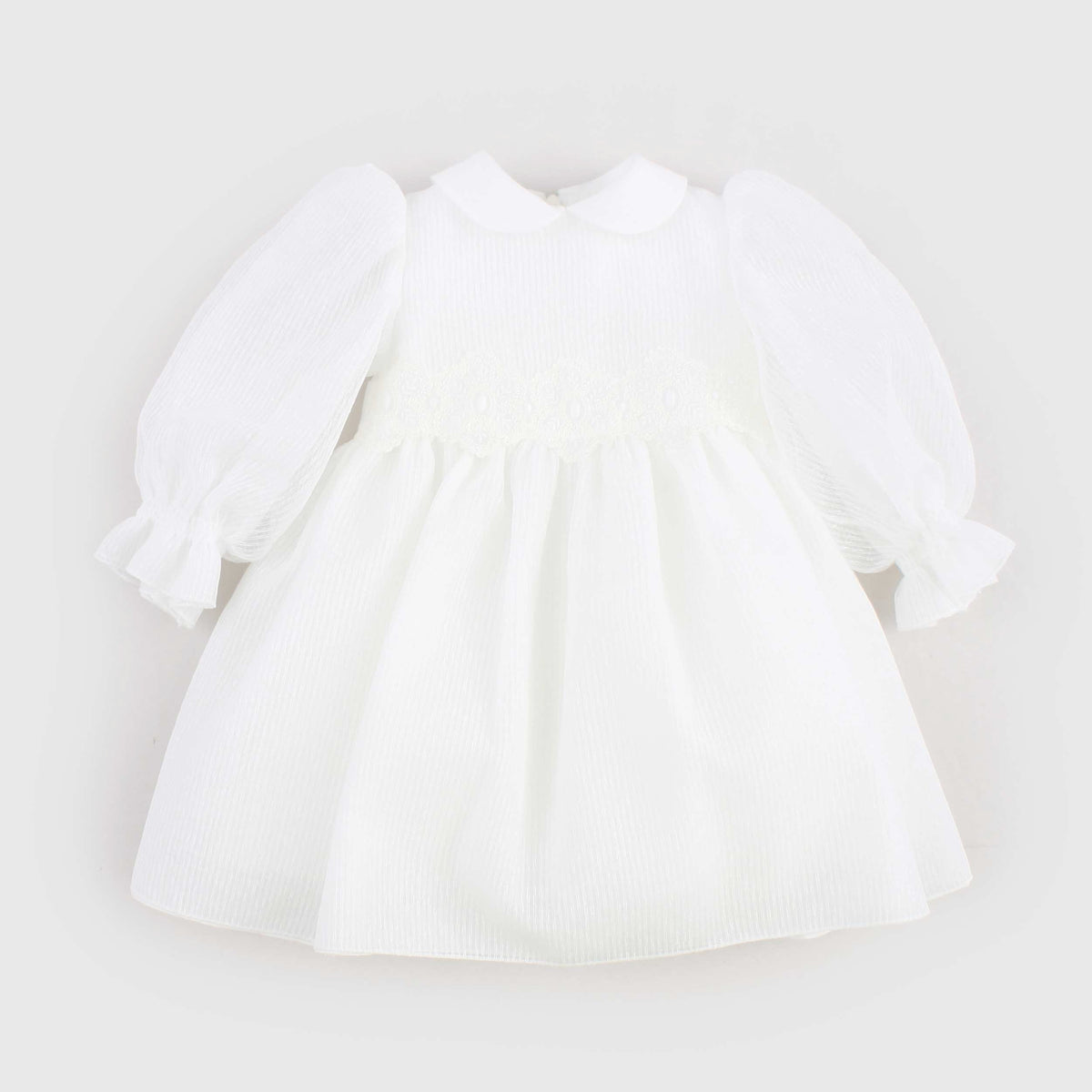 COLORICHIARI White Ceremony and Baptism Dress for Newborn