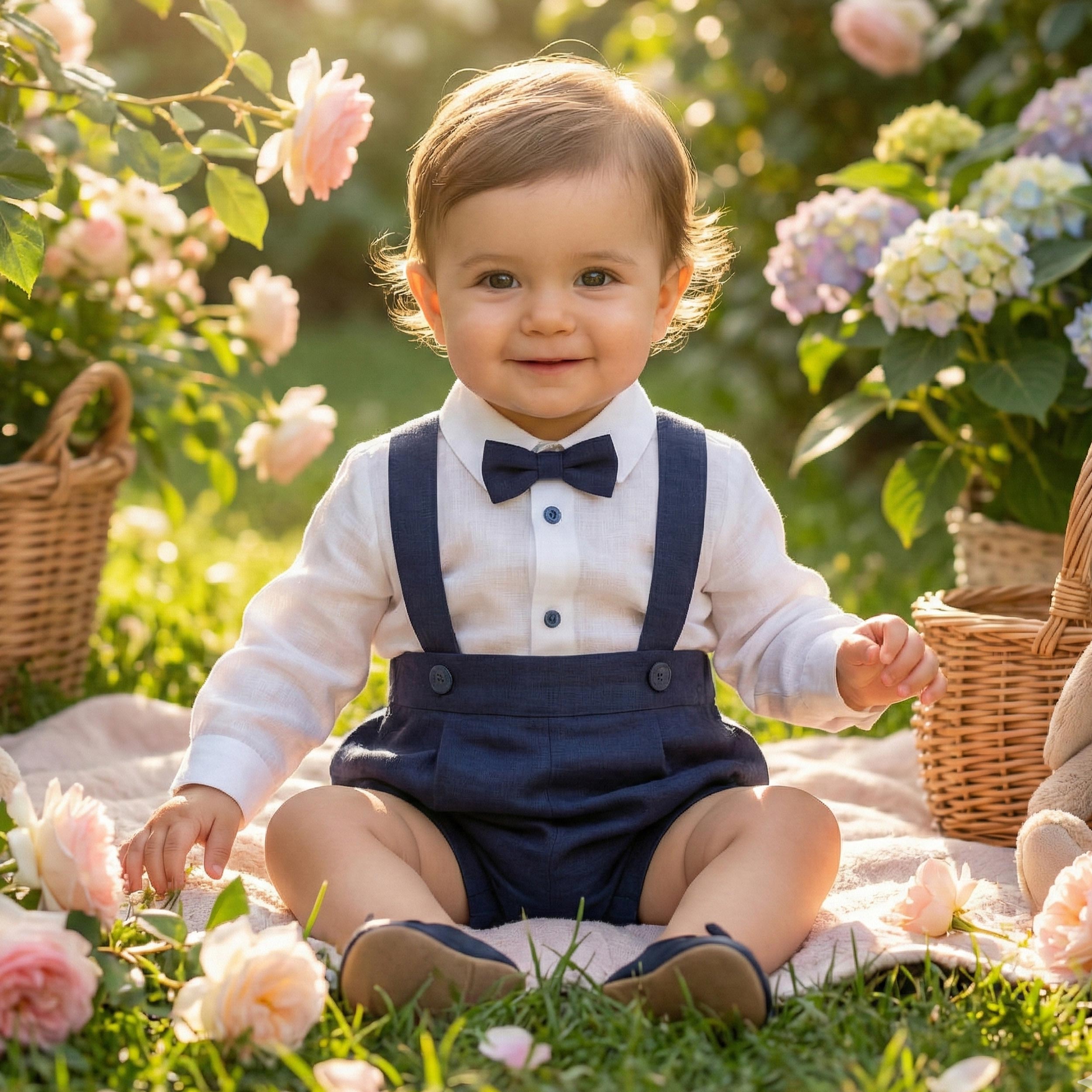 Completo Due Pezzi Bianco e Blu Firmato COLORICHIARI