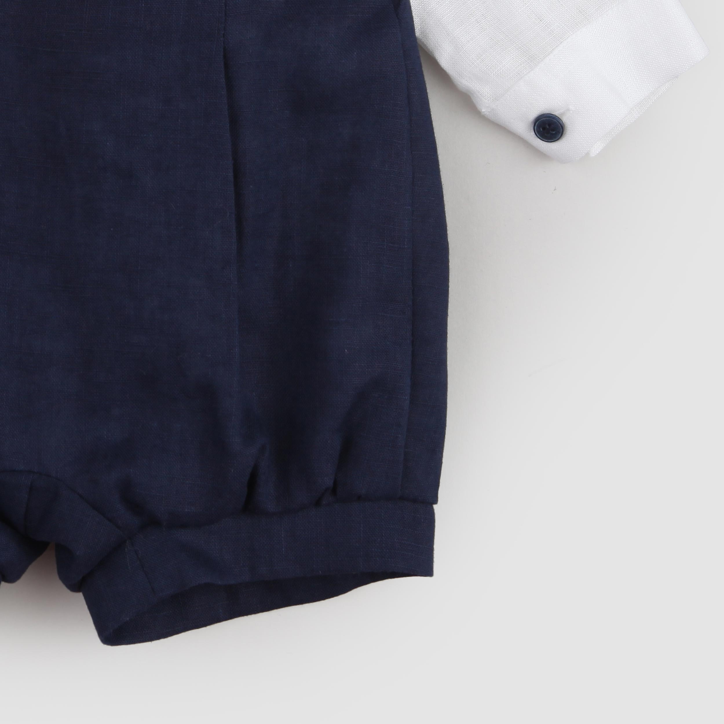 Completo Due Pezzi Bianco e Blu Firmato COLORICHIARI