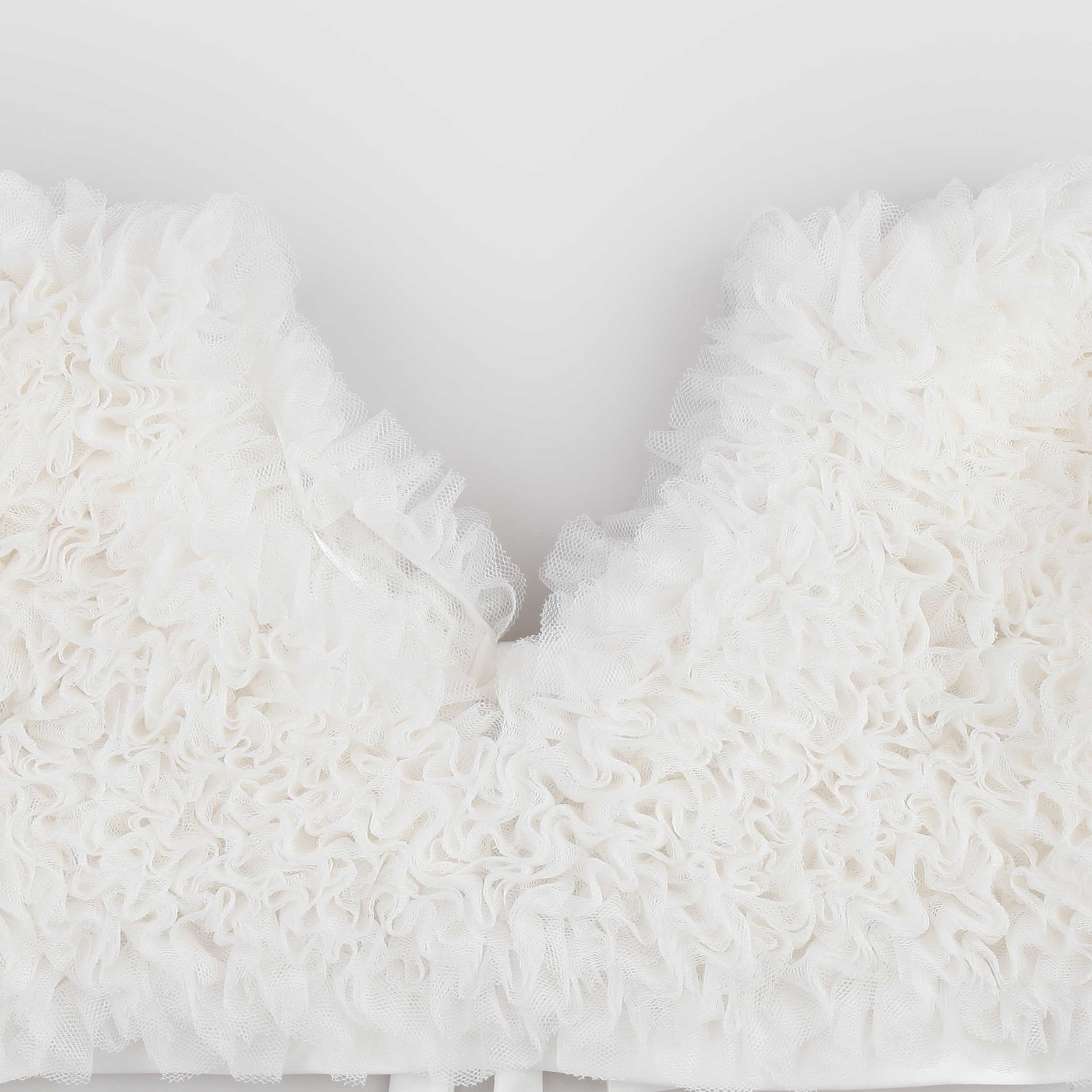 Coprispalle Bianco con Chiusura Firmato COLORICHIARI