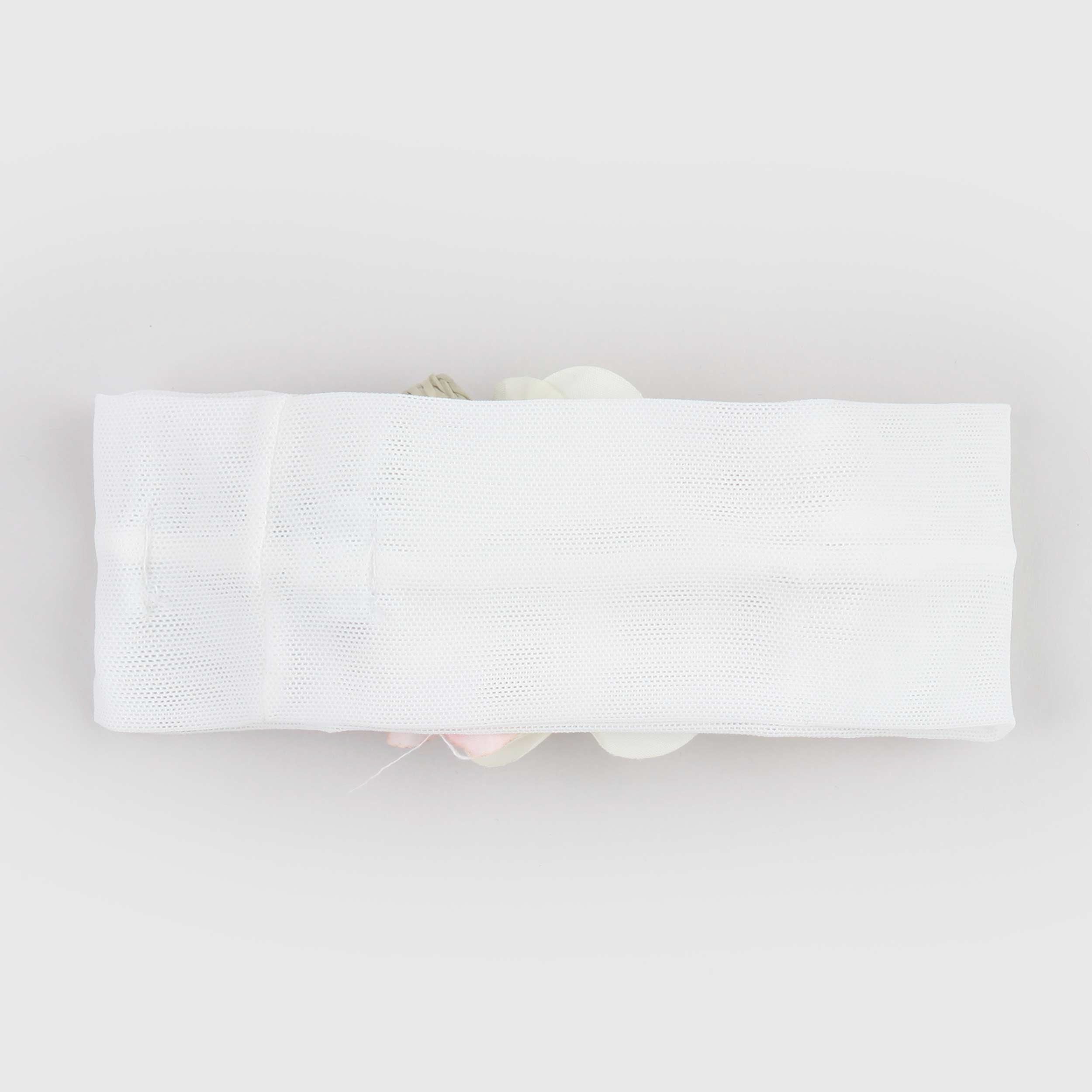 Fascia Bianca Floreale Firmata COLORICHIARI