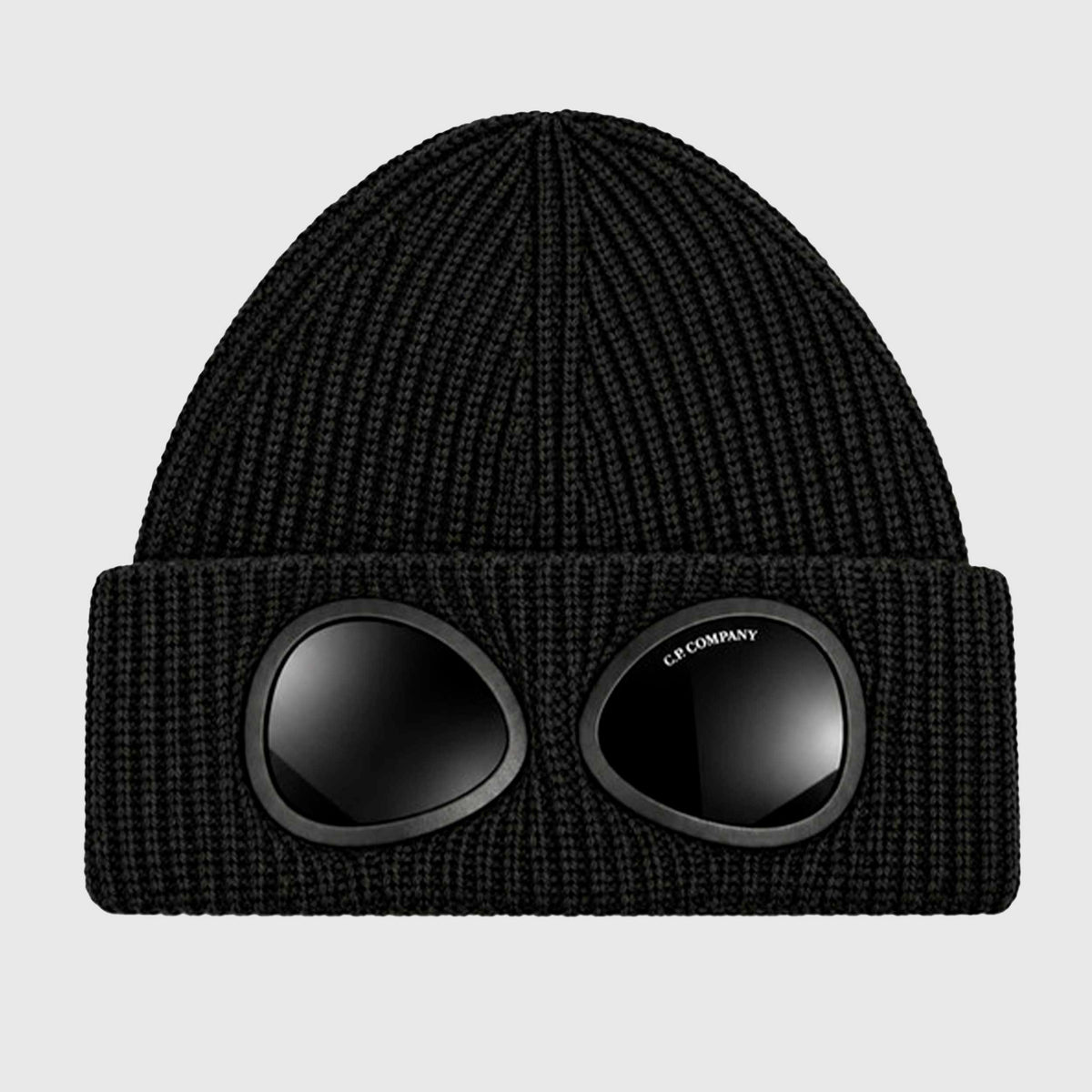 Black Goggle Beanie Cap for CP COMPANY Boy
