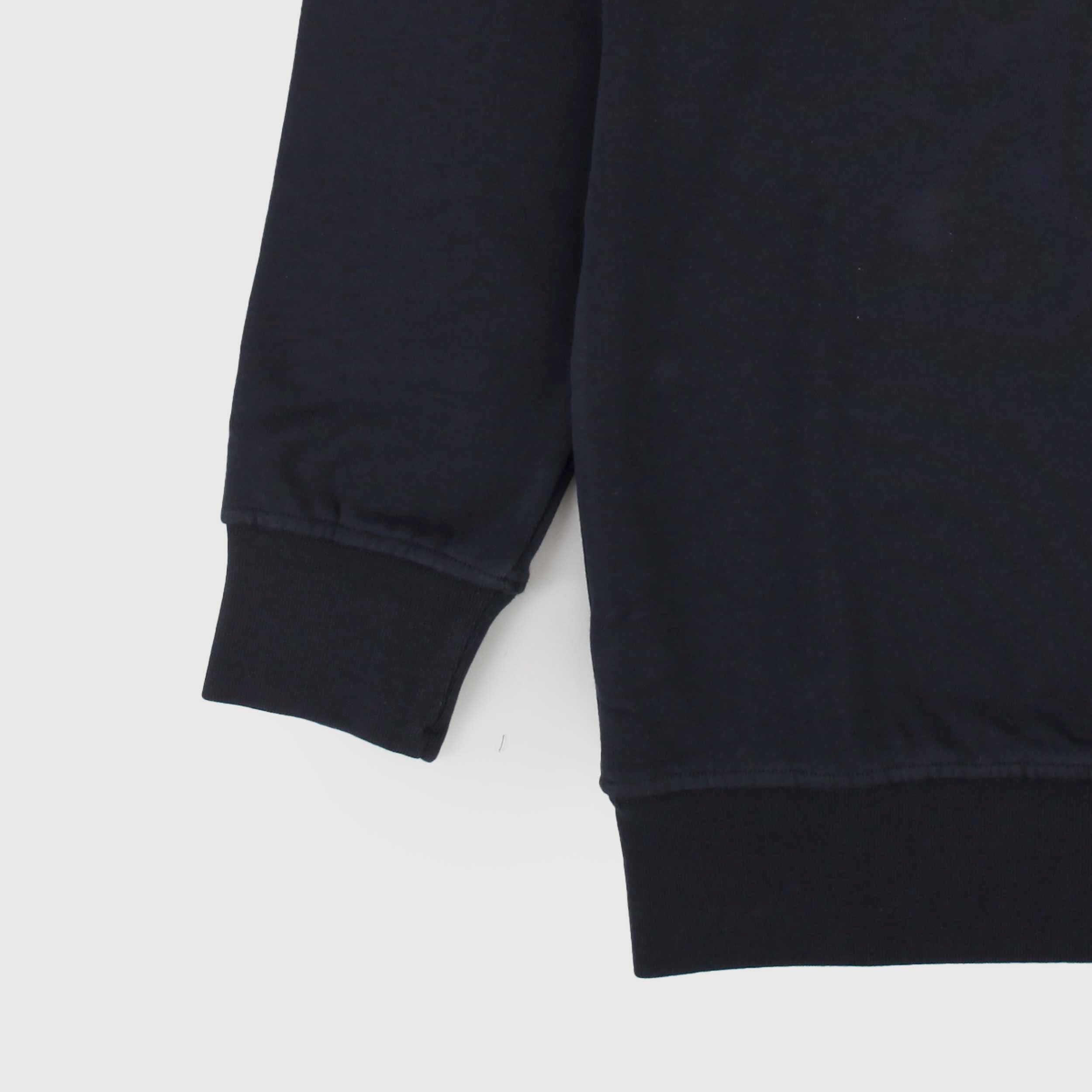 Felpa Blue Navy con Taschino Firmata CP COMPANY