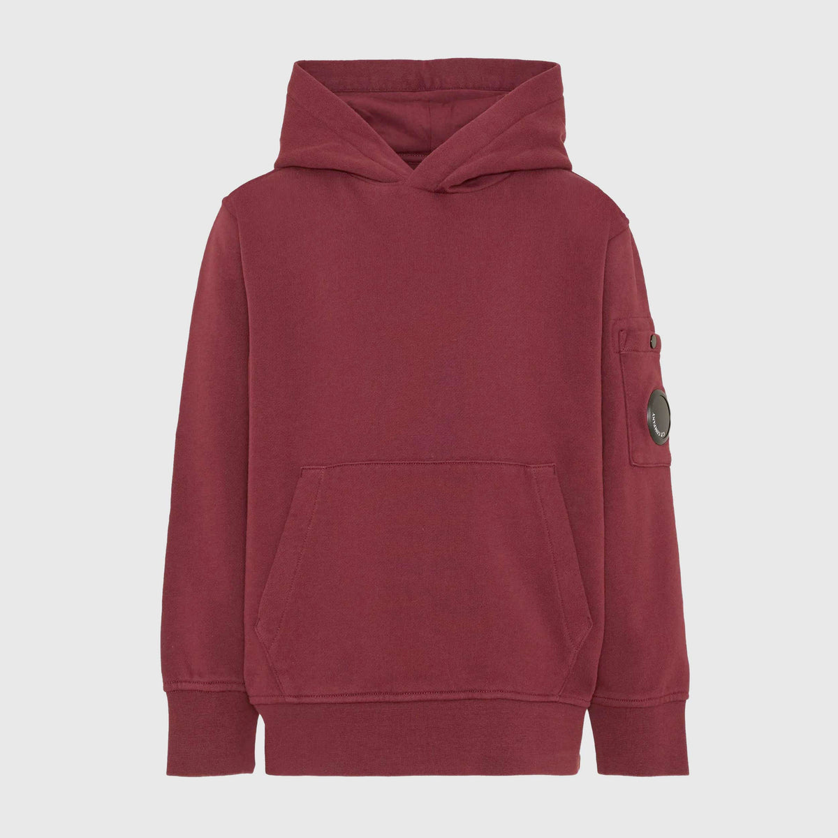 CP COMPANY Boys' Cotton Fleece Bordeaux Sweatshirt