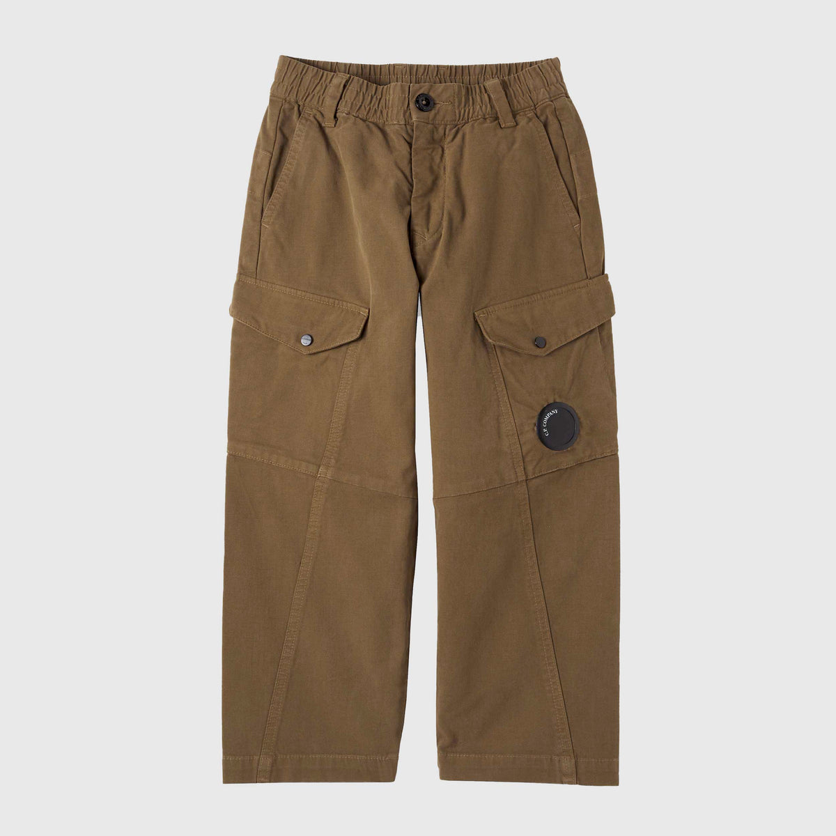 Brown Trousers Cargo Model for Boy CP COMPANY