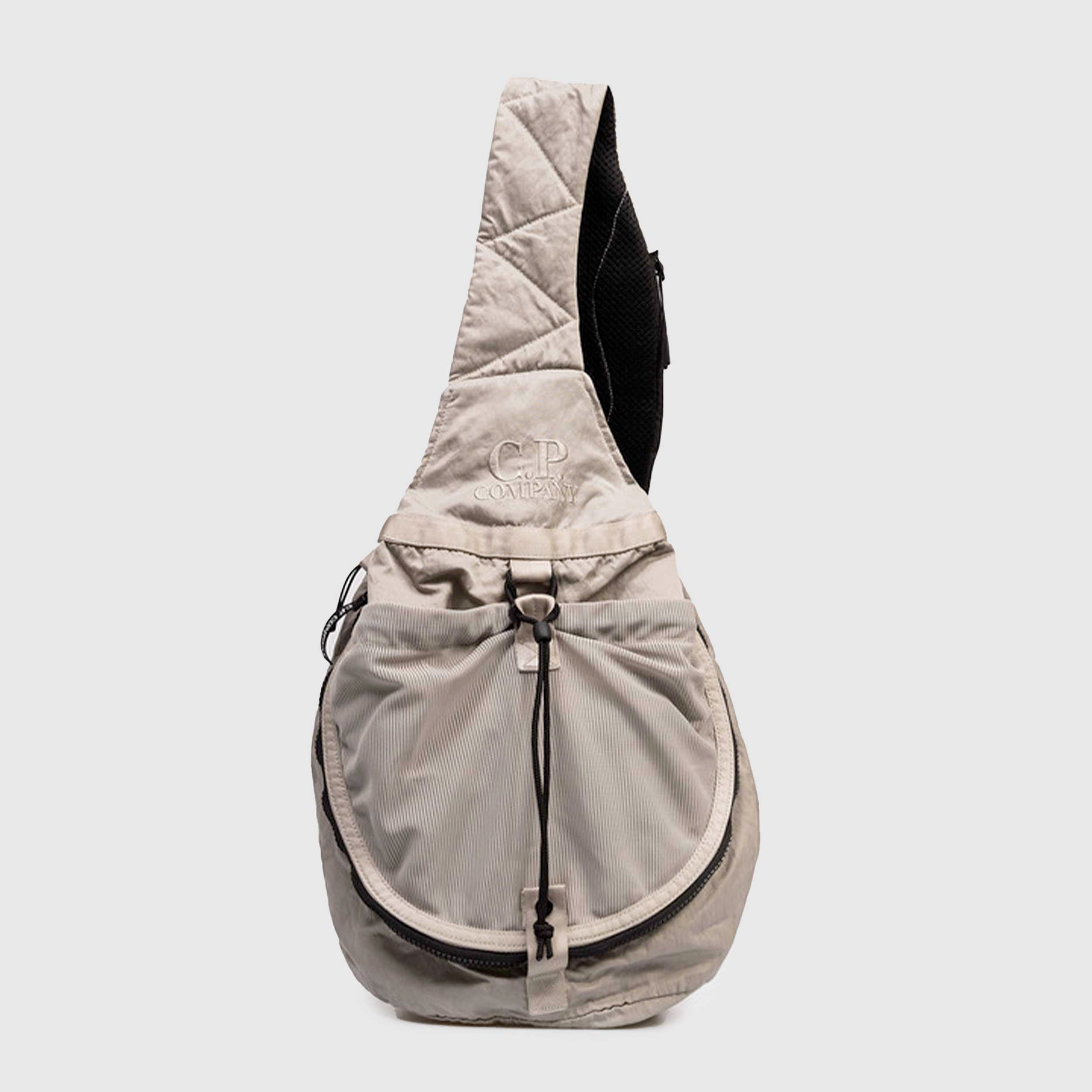 Borsa a Tracolla Monospalla Grigia Firmata CP COMPANY