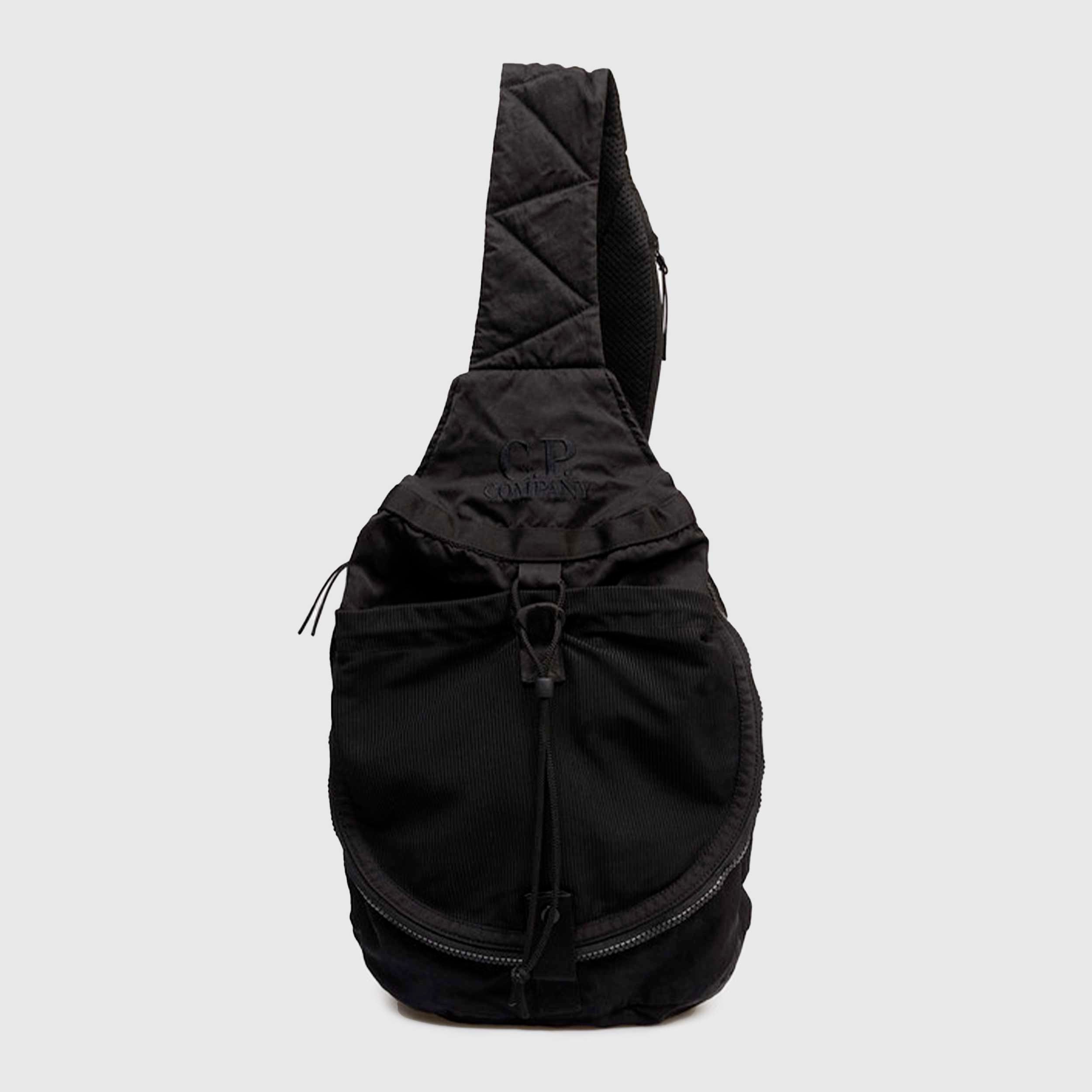 Borsa a Tracolla Monospalla Nera Firmata CP COMPANY