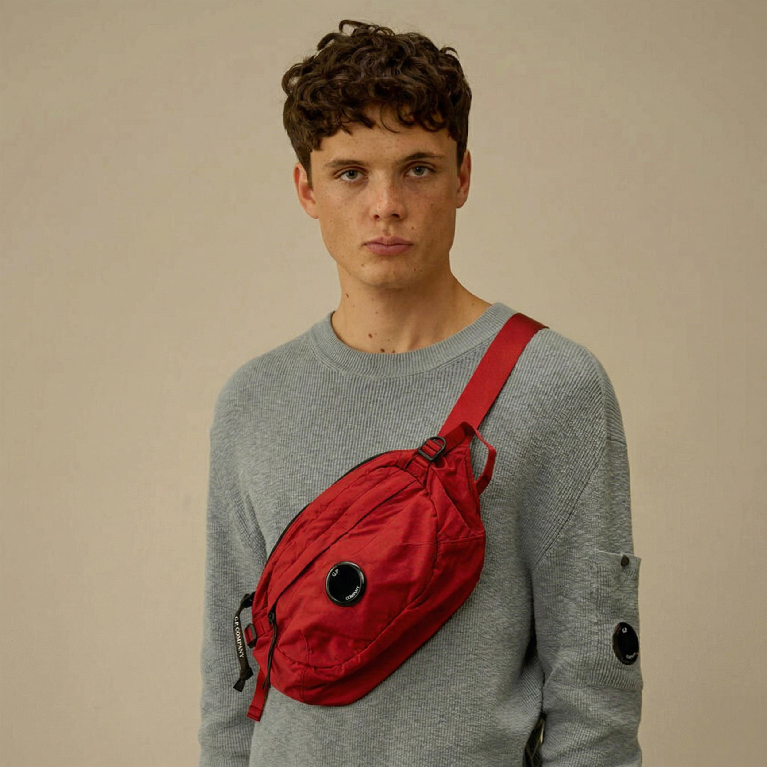Marsupio Crossbody Rosso Lens Firmato CP COMPANY