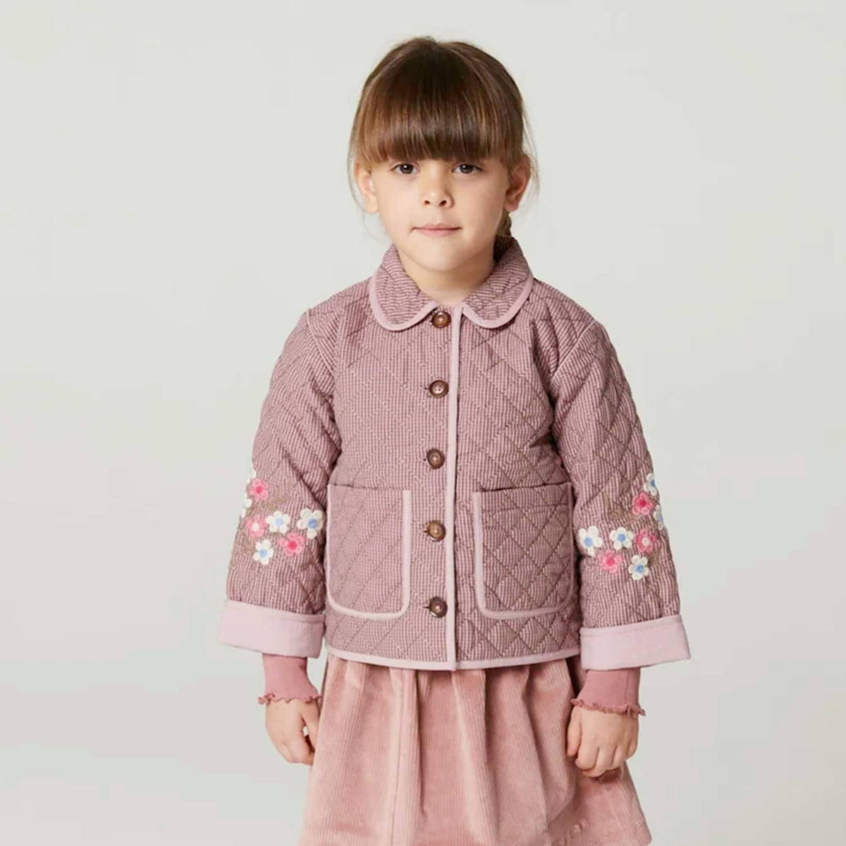 Trapuntino Rosa Scuro per Bambina by COPENAGHEN COLORS