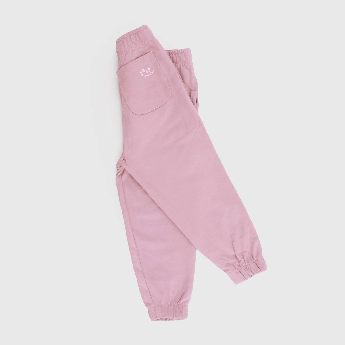 Pink Cotton Jumpsuit Trousers for Girls by COPENHAGEN COLORS