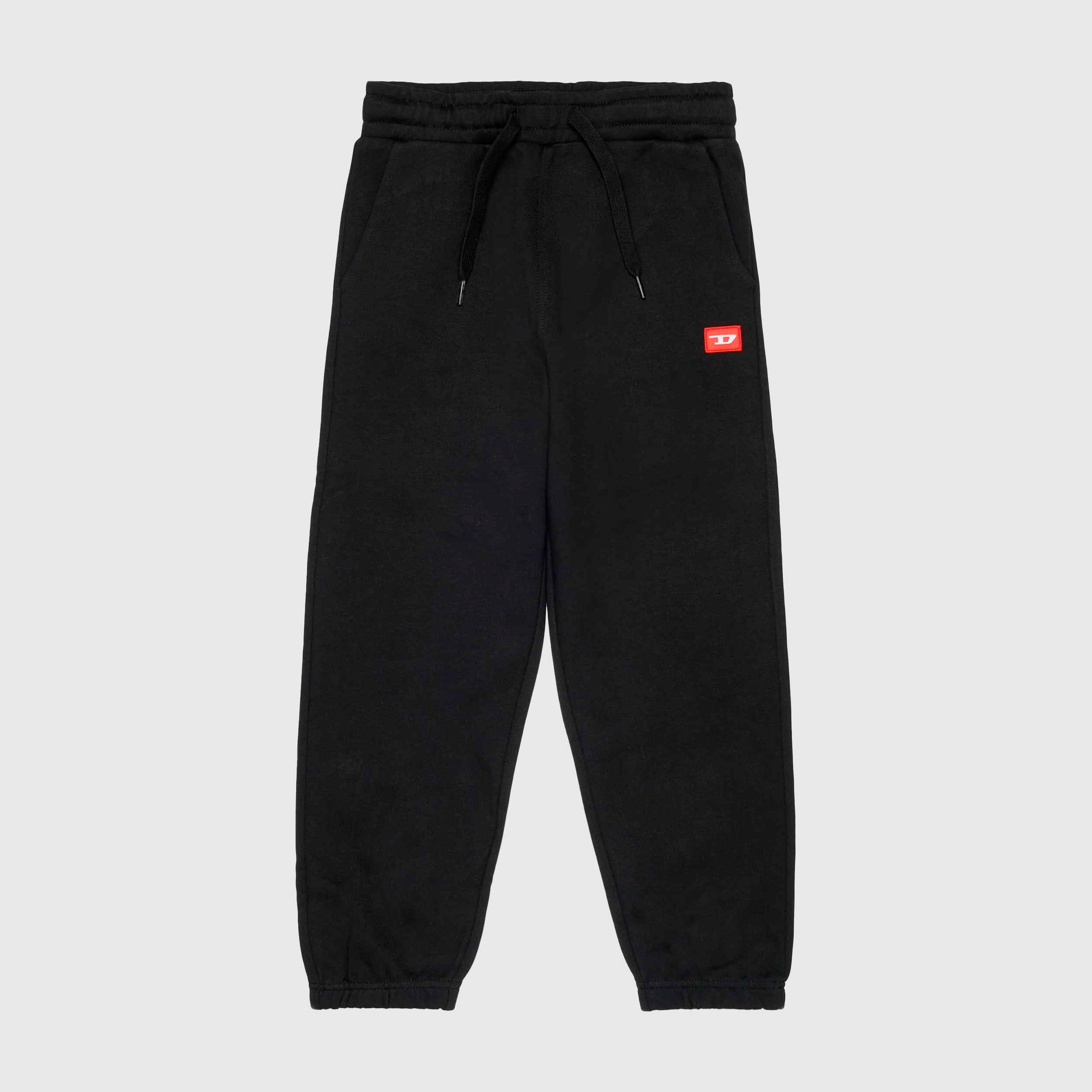 Pantaloni Jogger Con Logo D Rosso Firmati DIESEL