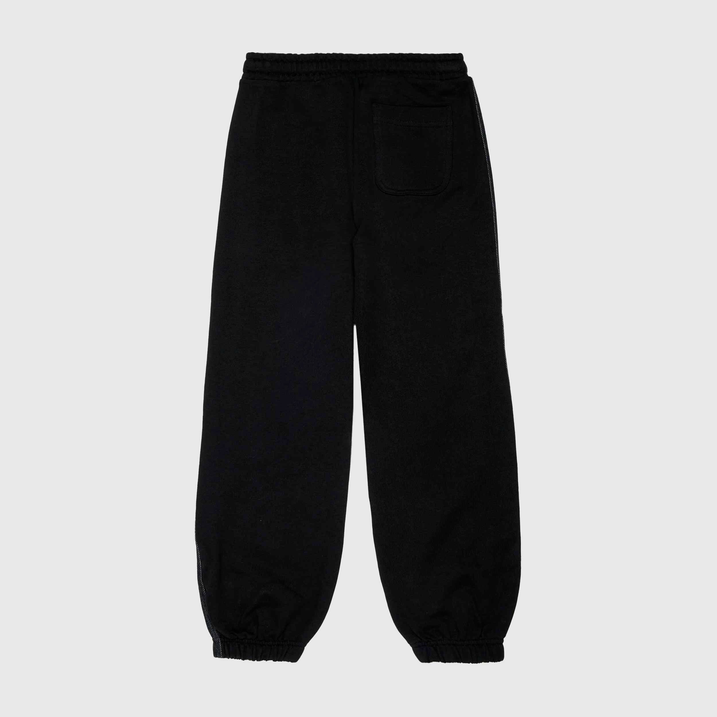 Pantalone di Tuta Nero con Coulisse in Vita By DIESEL