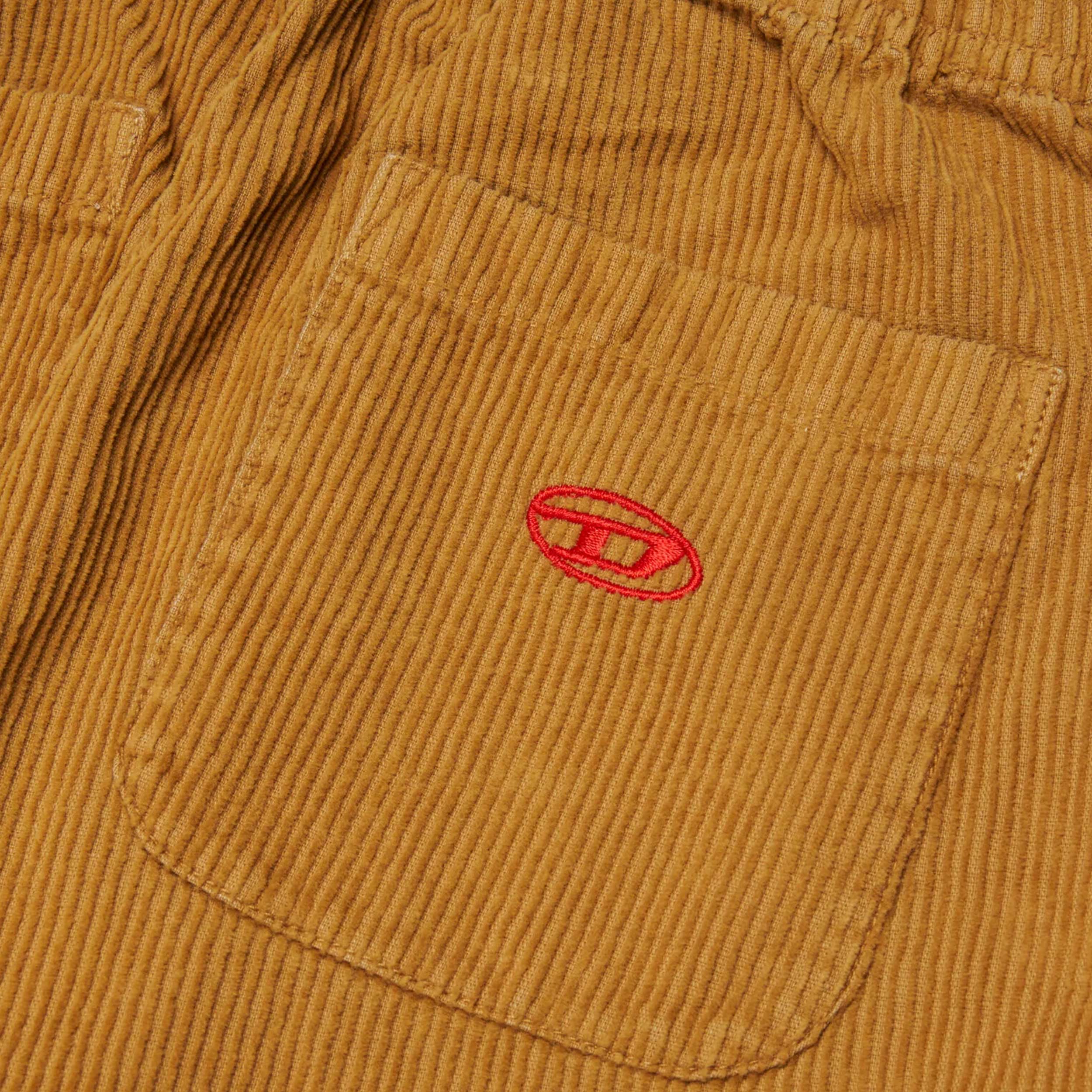 DIESEL Signed Sand Velvet Trousers for Girls