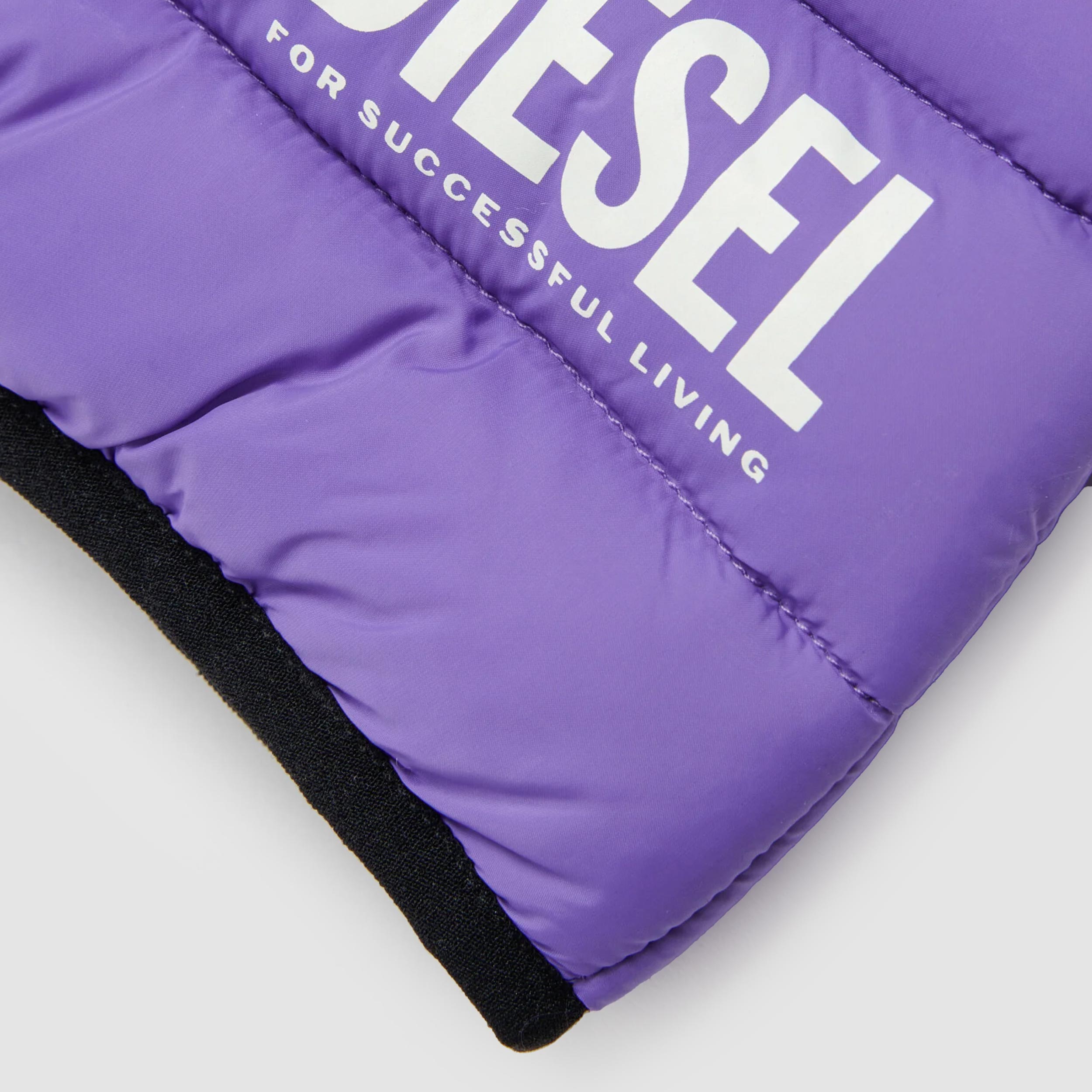 Smanicato Viola con Logo in Contrasto Firmato DIESEL