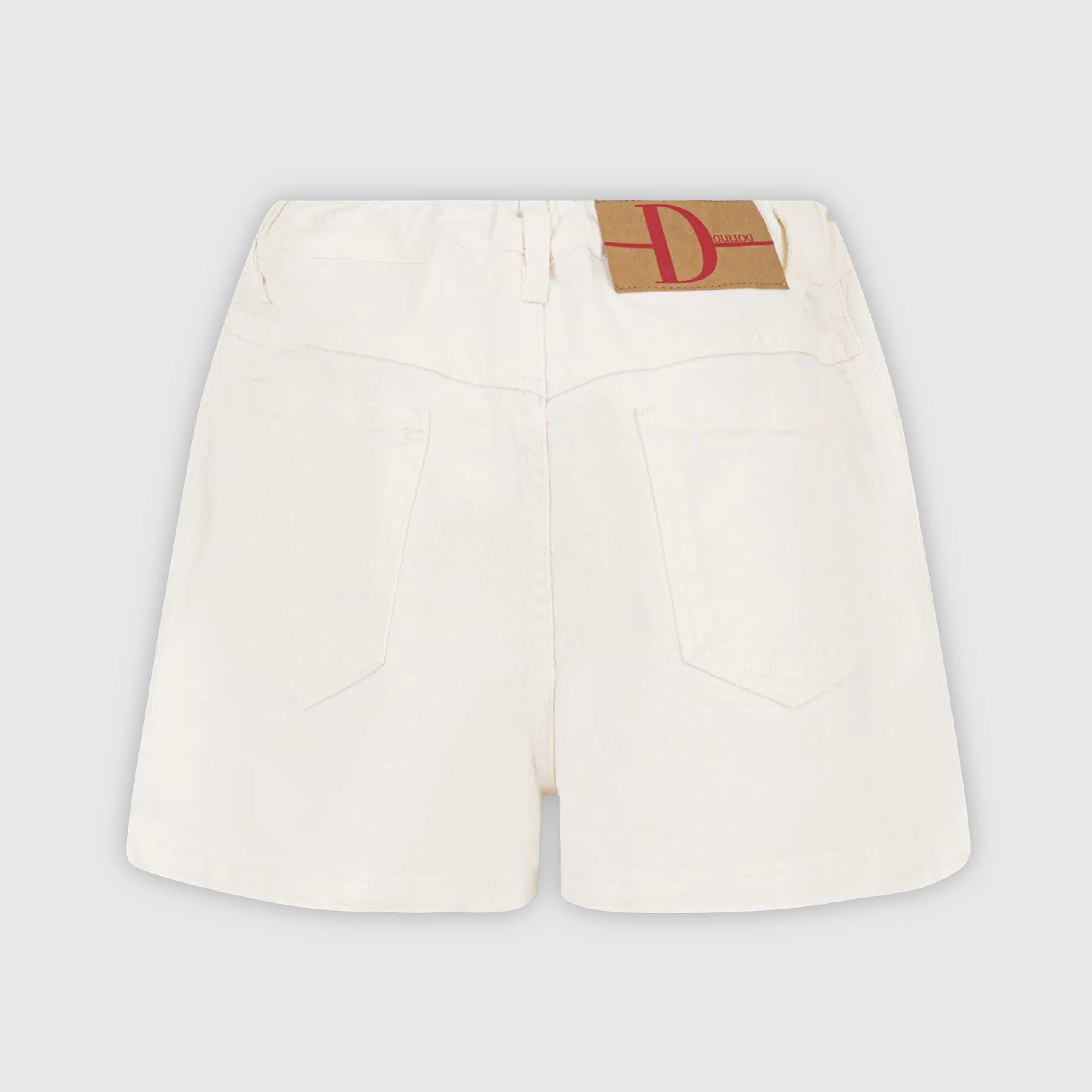 Shorts in Jeans Bianco Origano Firmati DOUUOD