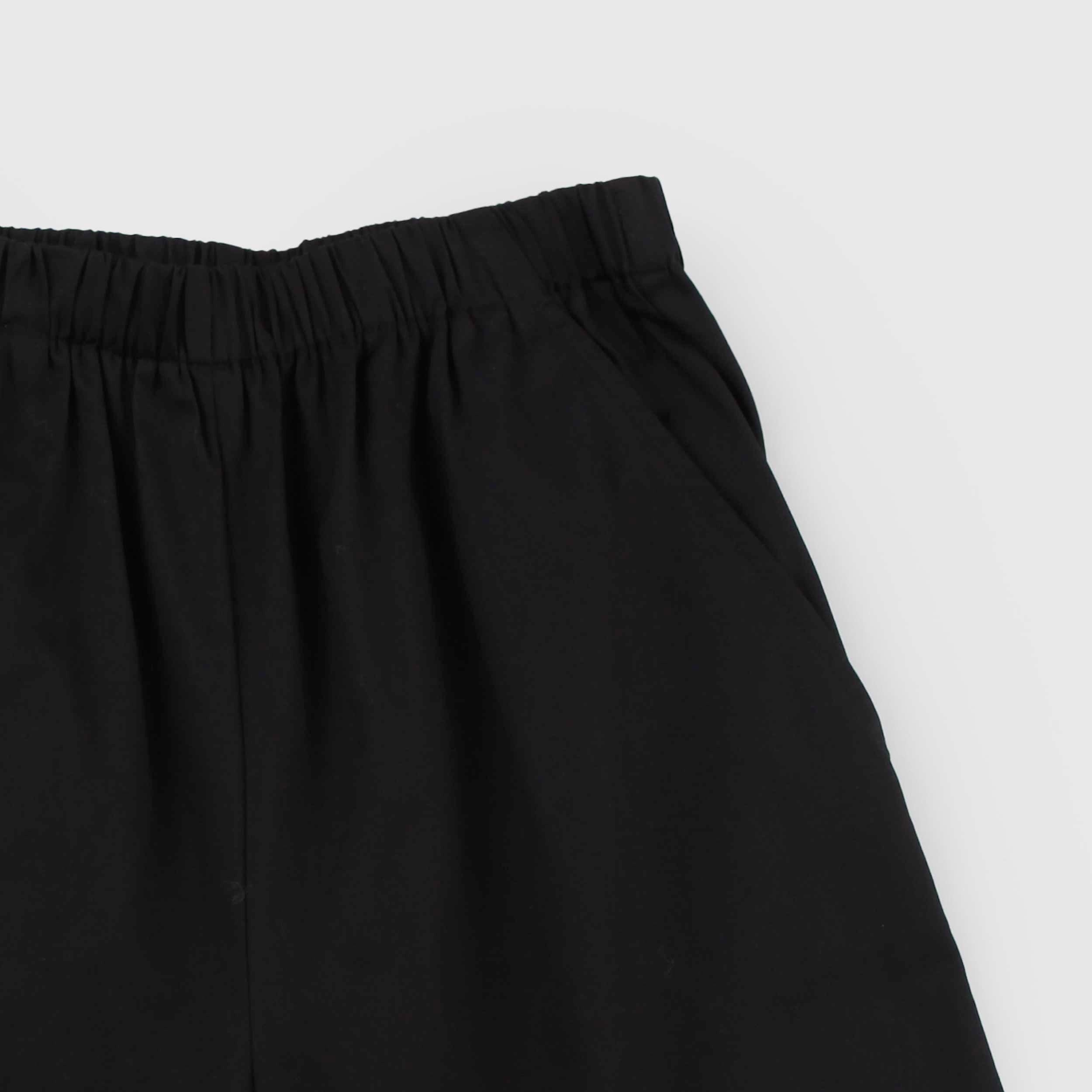 Black Skirt with Trousers by DOUUOD
