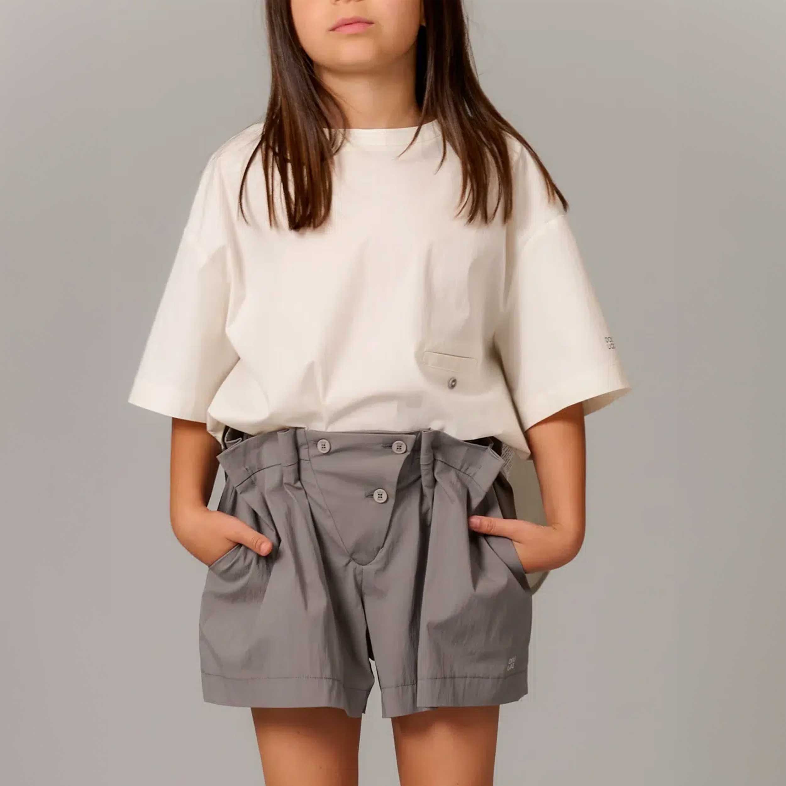 Camicia Bianca Corta sui Lati Firmata DOUUOD