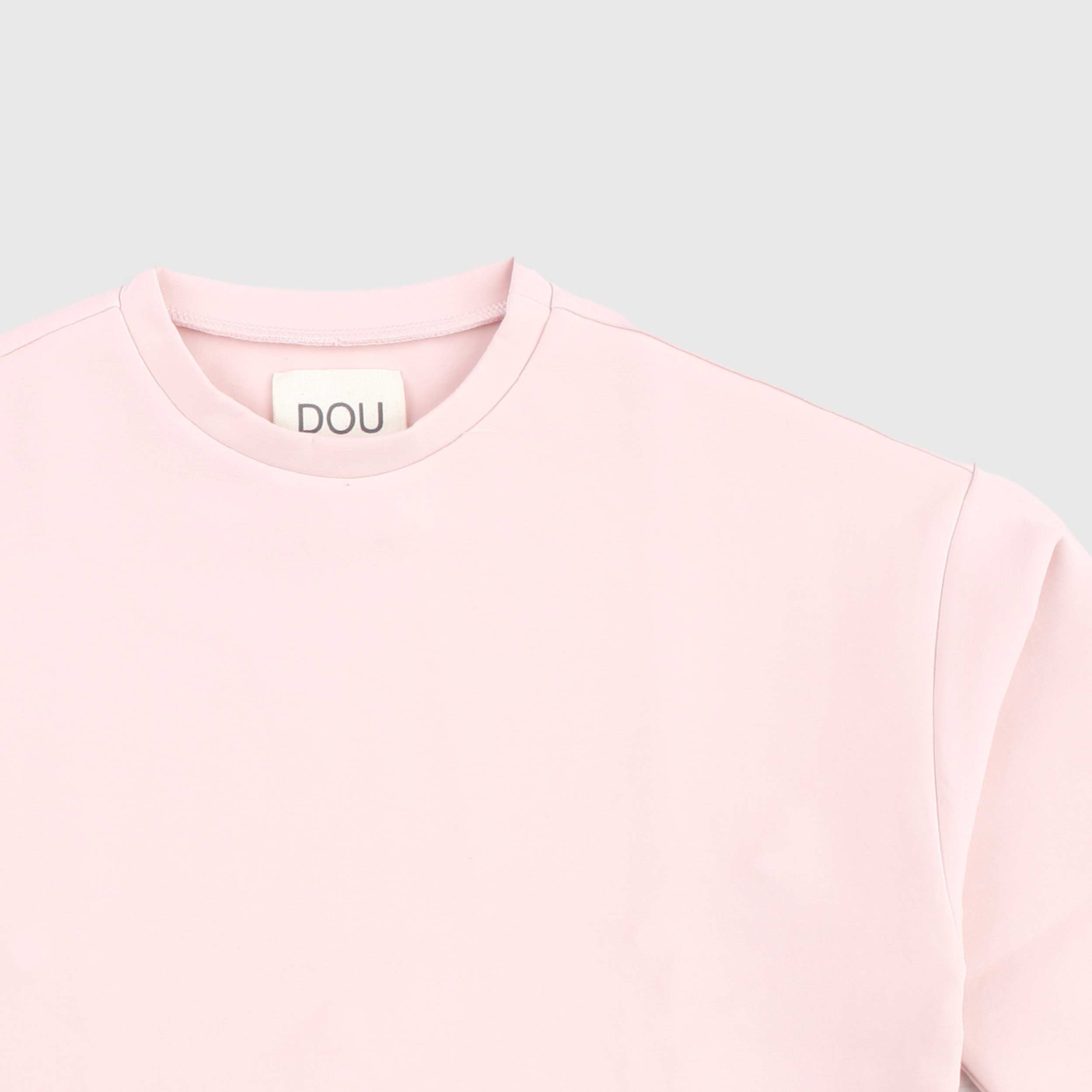 Pink Sweatshirt with Bow Box Model By DOUUOD