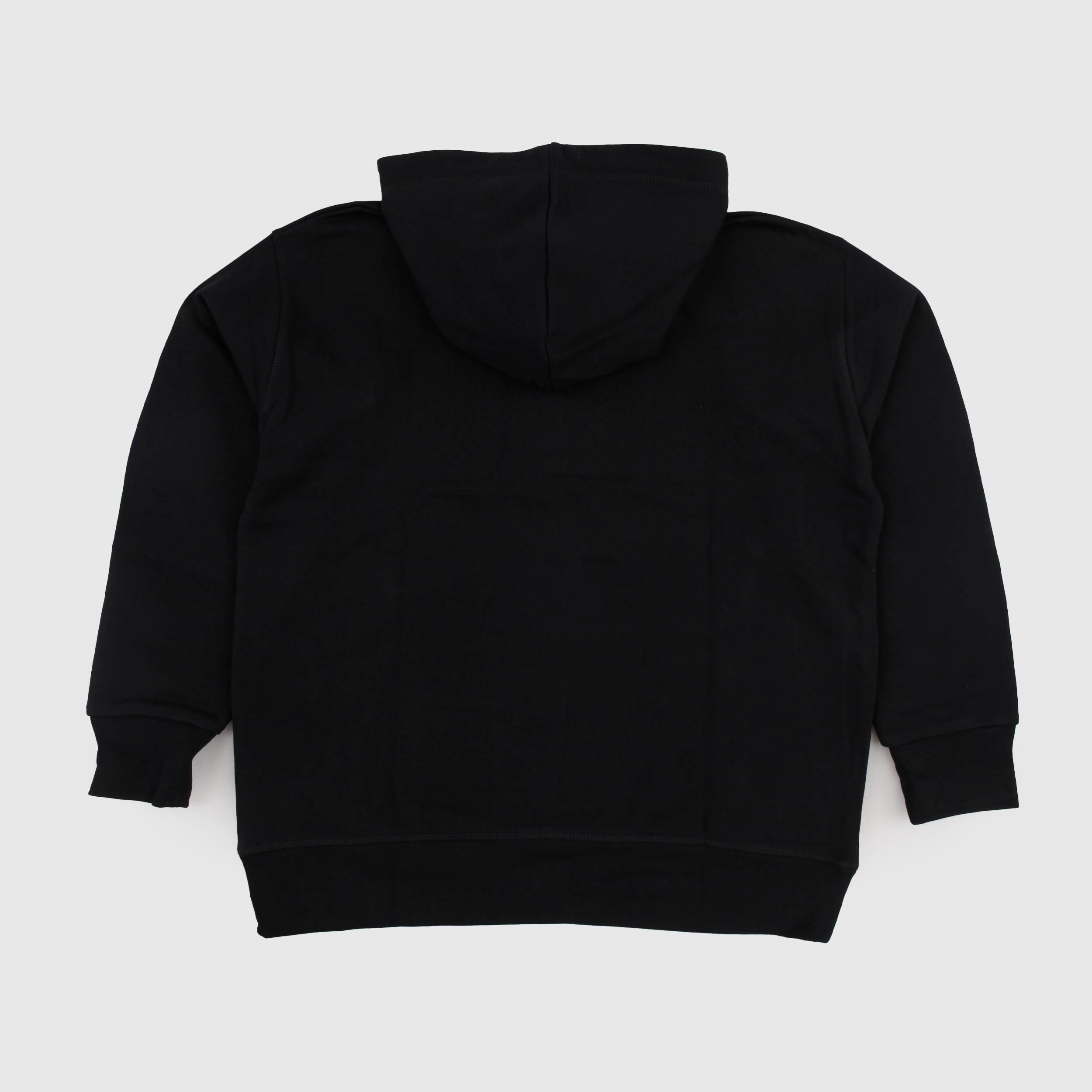 Felpa Nera con Cappuccio Modello Over By DSQUARED2