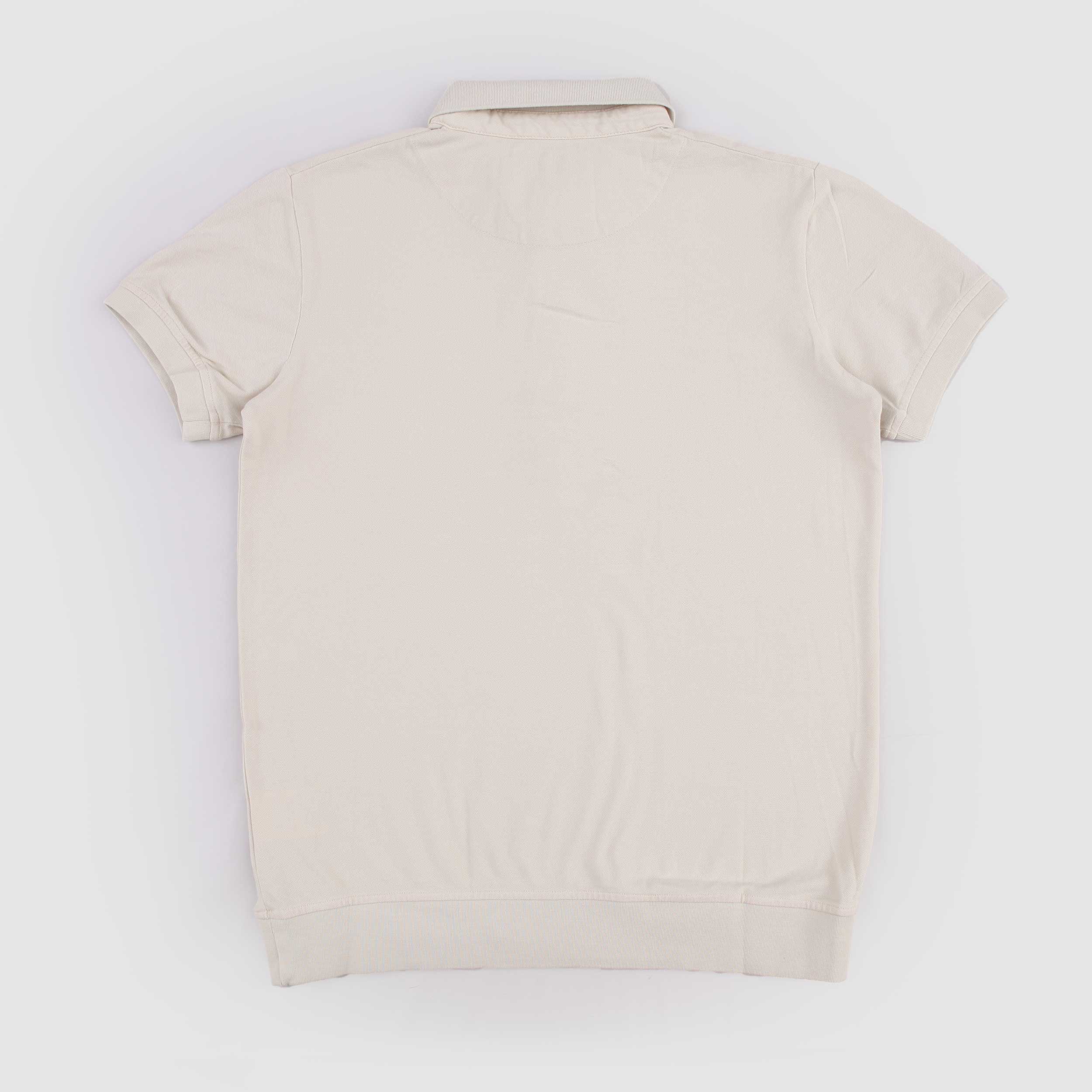 Polo Color Beige con Bottone Firmata DUSTY COLOR