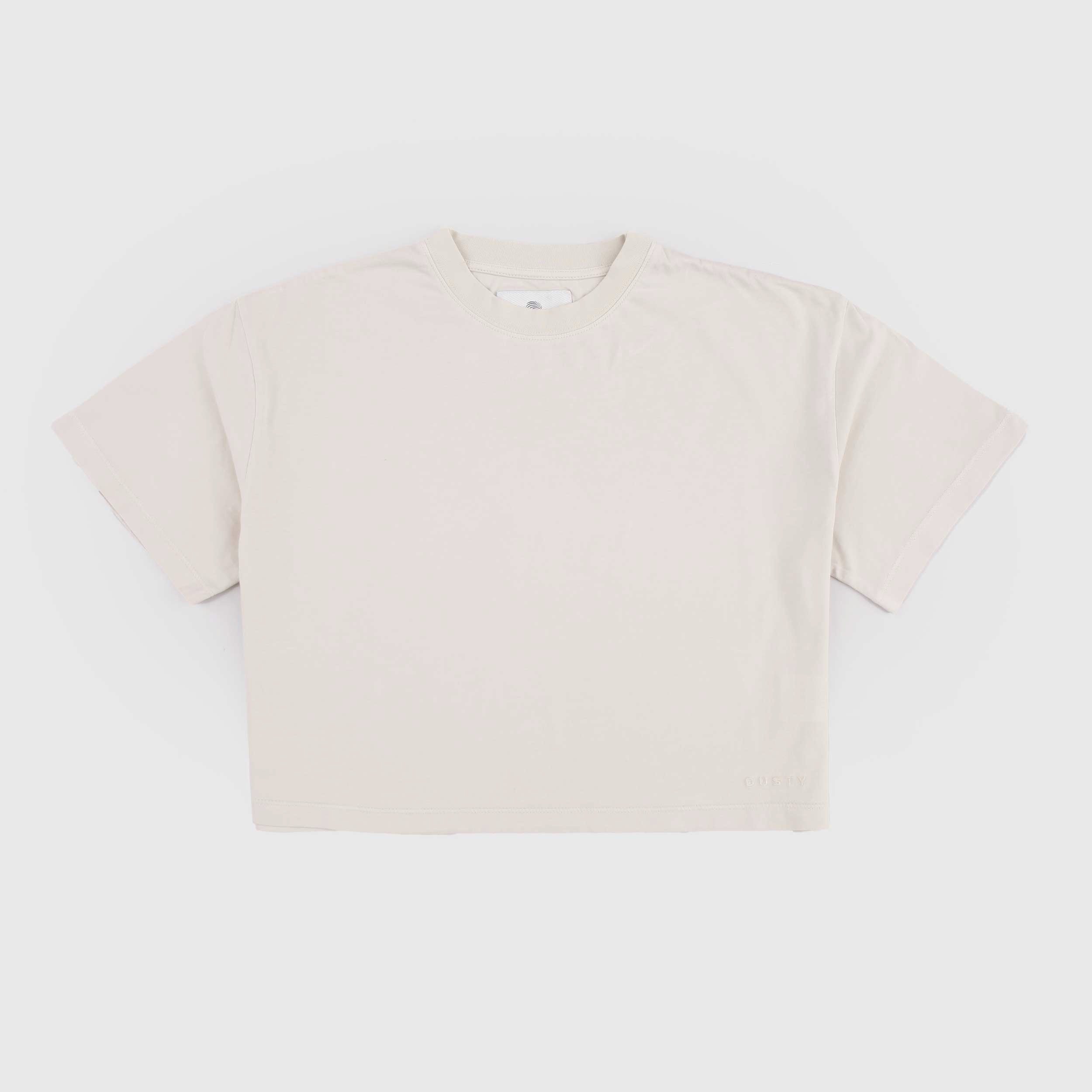 T-shirt Beige Elasticizzata Firmata DUSTY COLOR