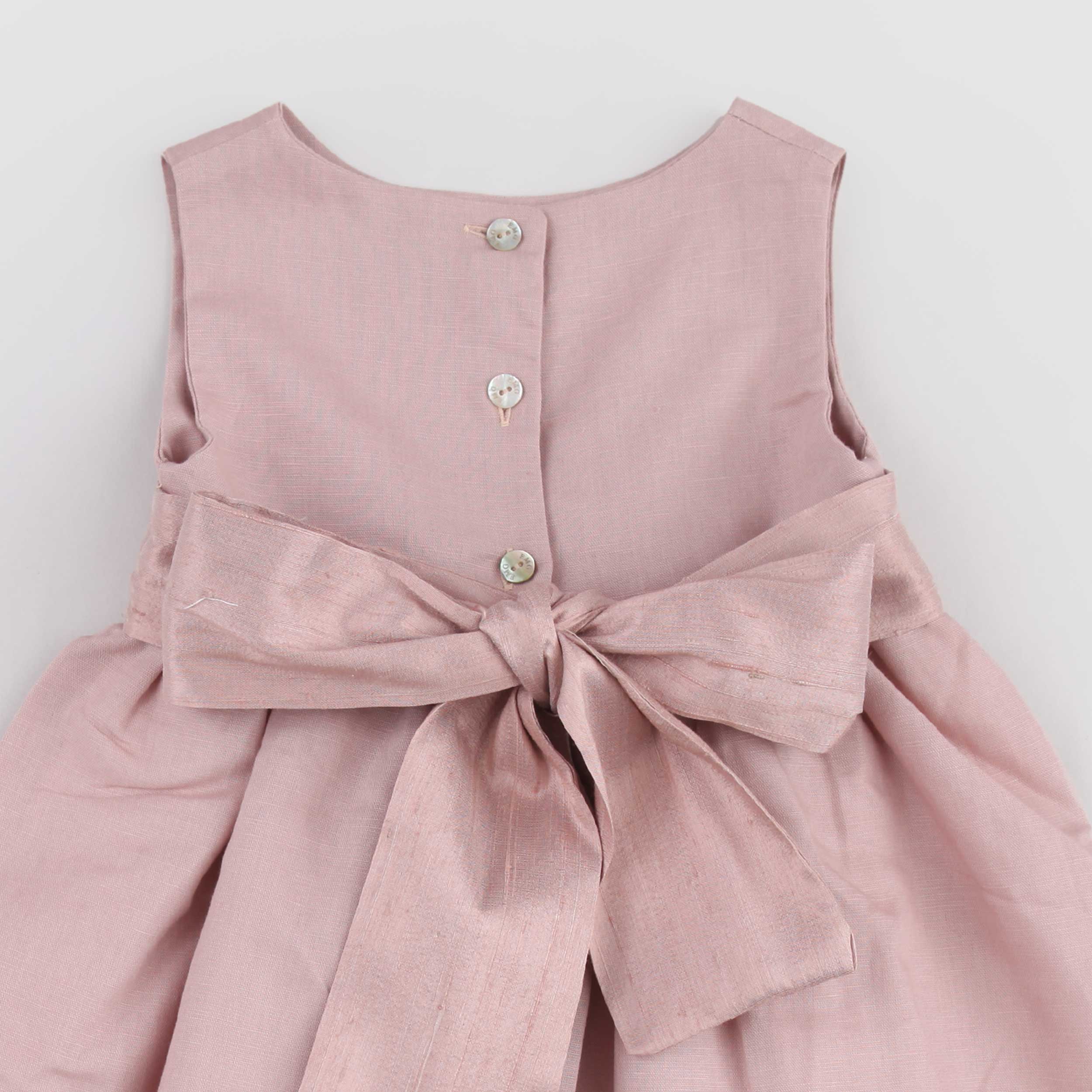 Abito Rosa Antico Smanicato Firmato EMMA G STYLE