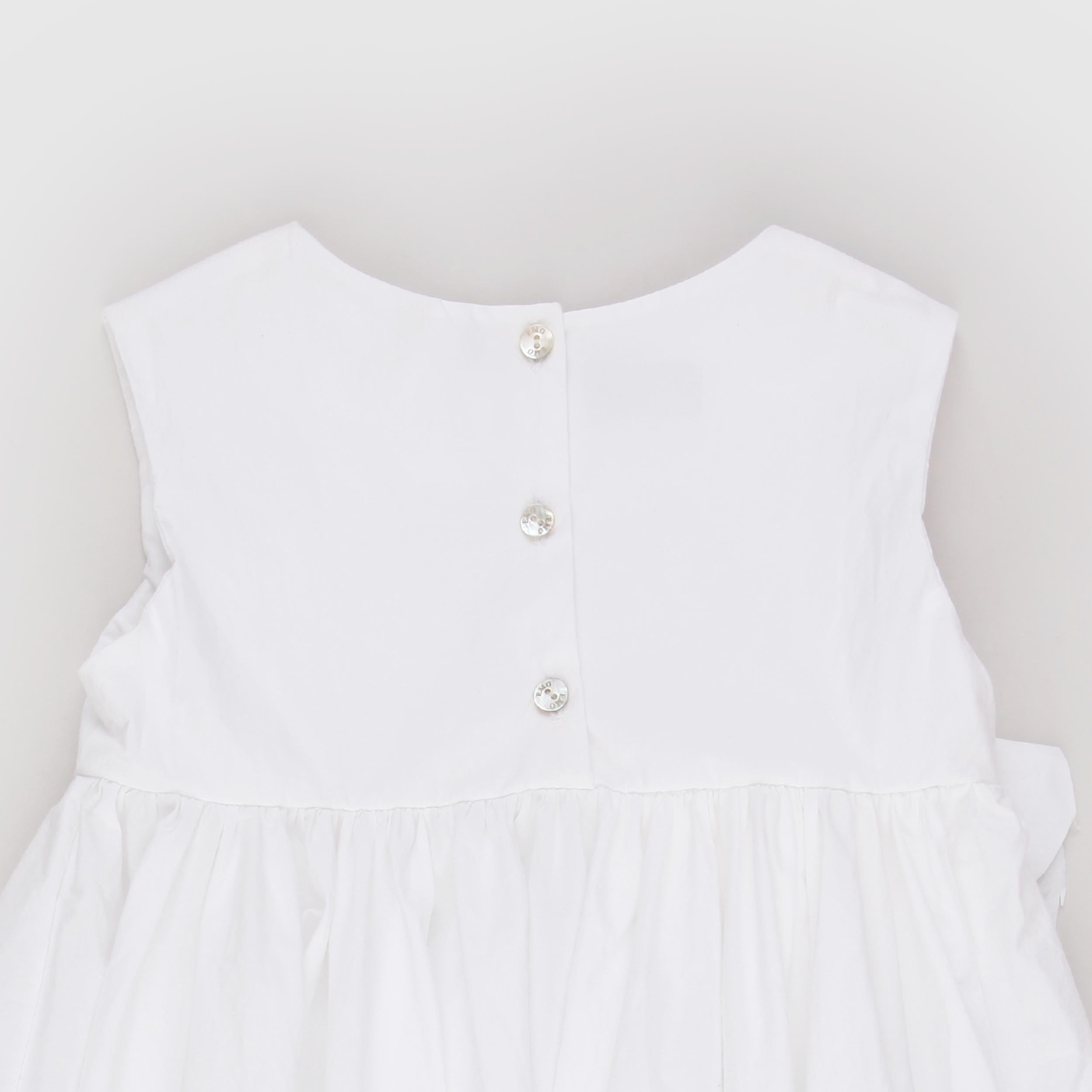 White Dress with Flowers by Emma G Style