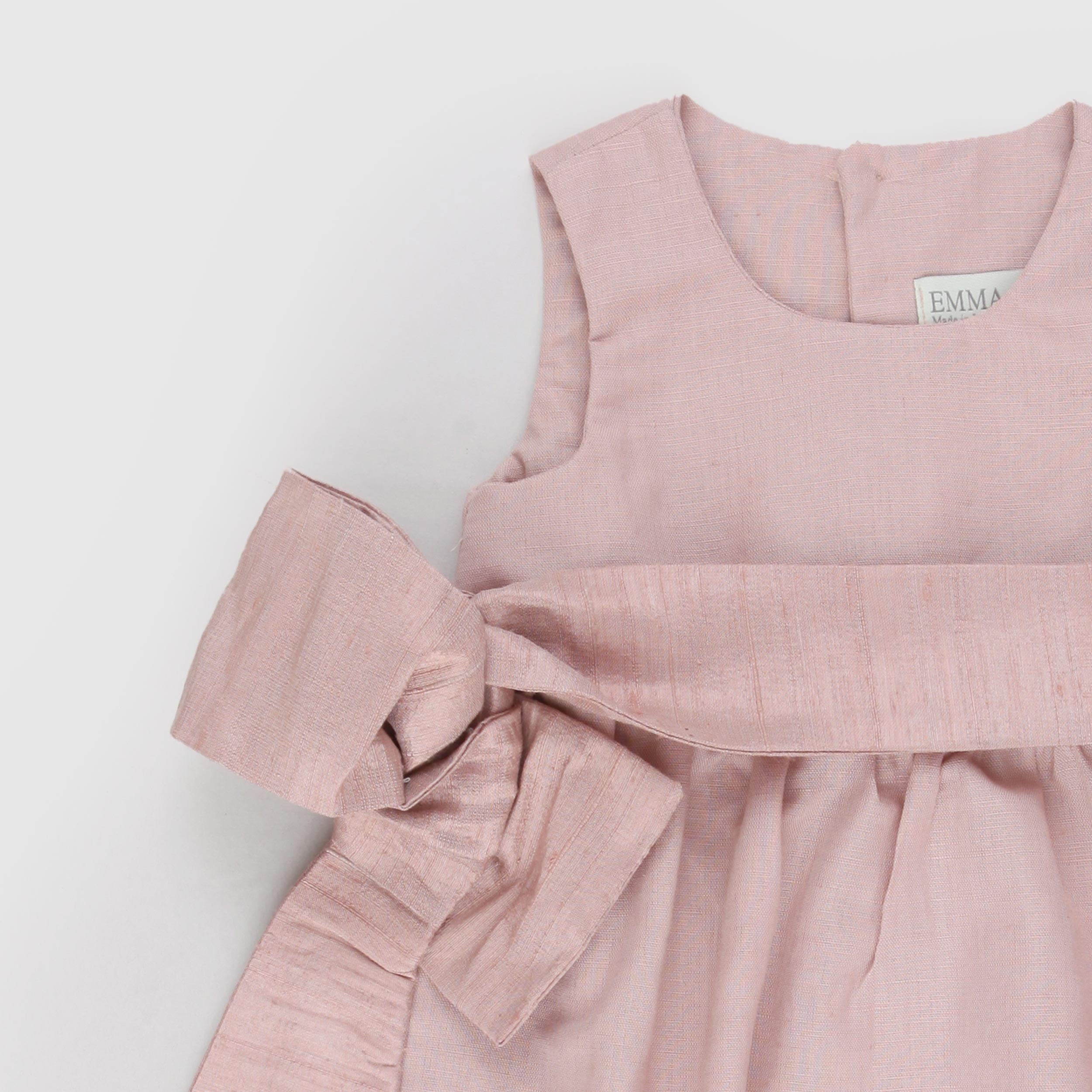 EMMA G STYLE Pink Romper with Cuff