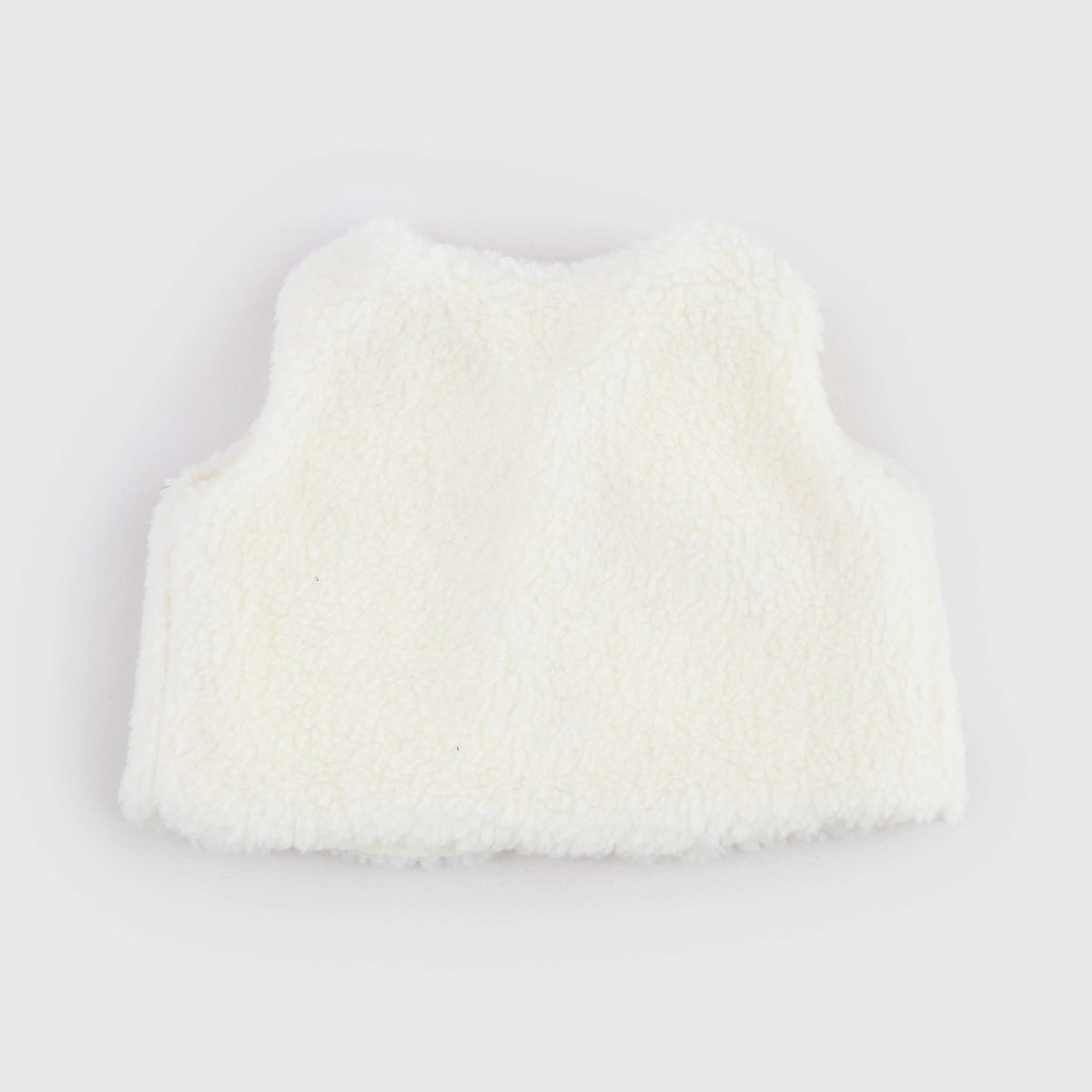 Teddy Ecopurkin Cream Vest for Newborn EMMA G STYLE