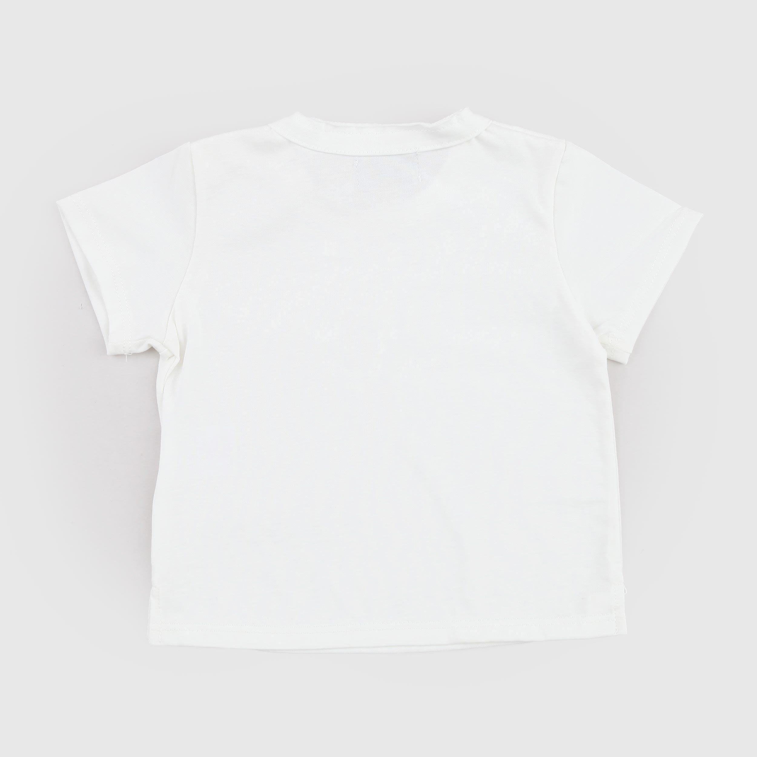 T-shirt Latte con Apertura sulle Spalle Firmata EMMA G STYLE
