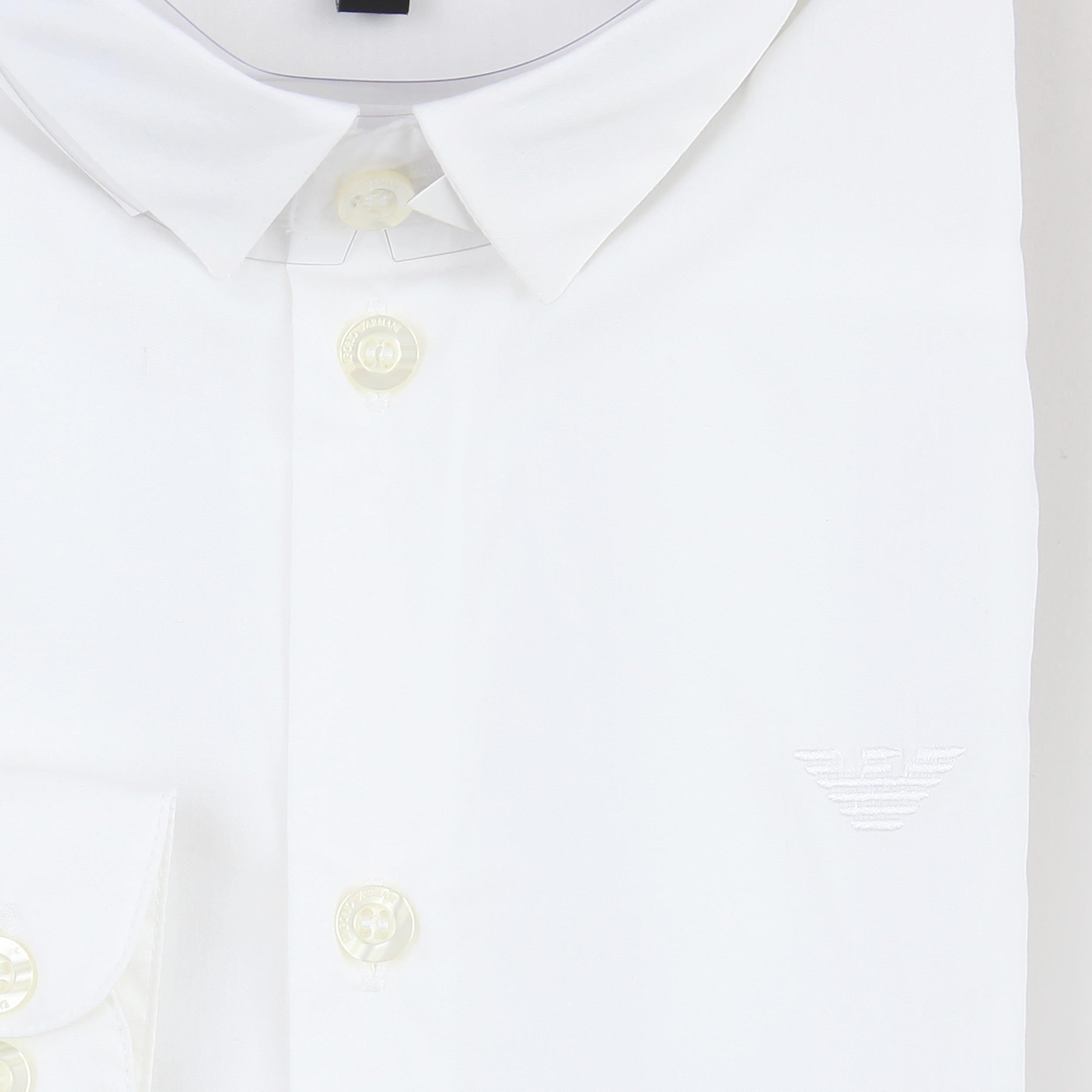 Camicia con Bottoni in Madreperla Firmata ARMANI JUNIOR