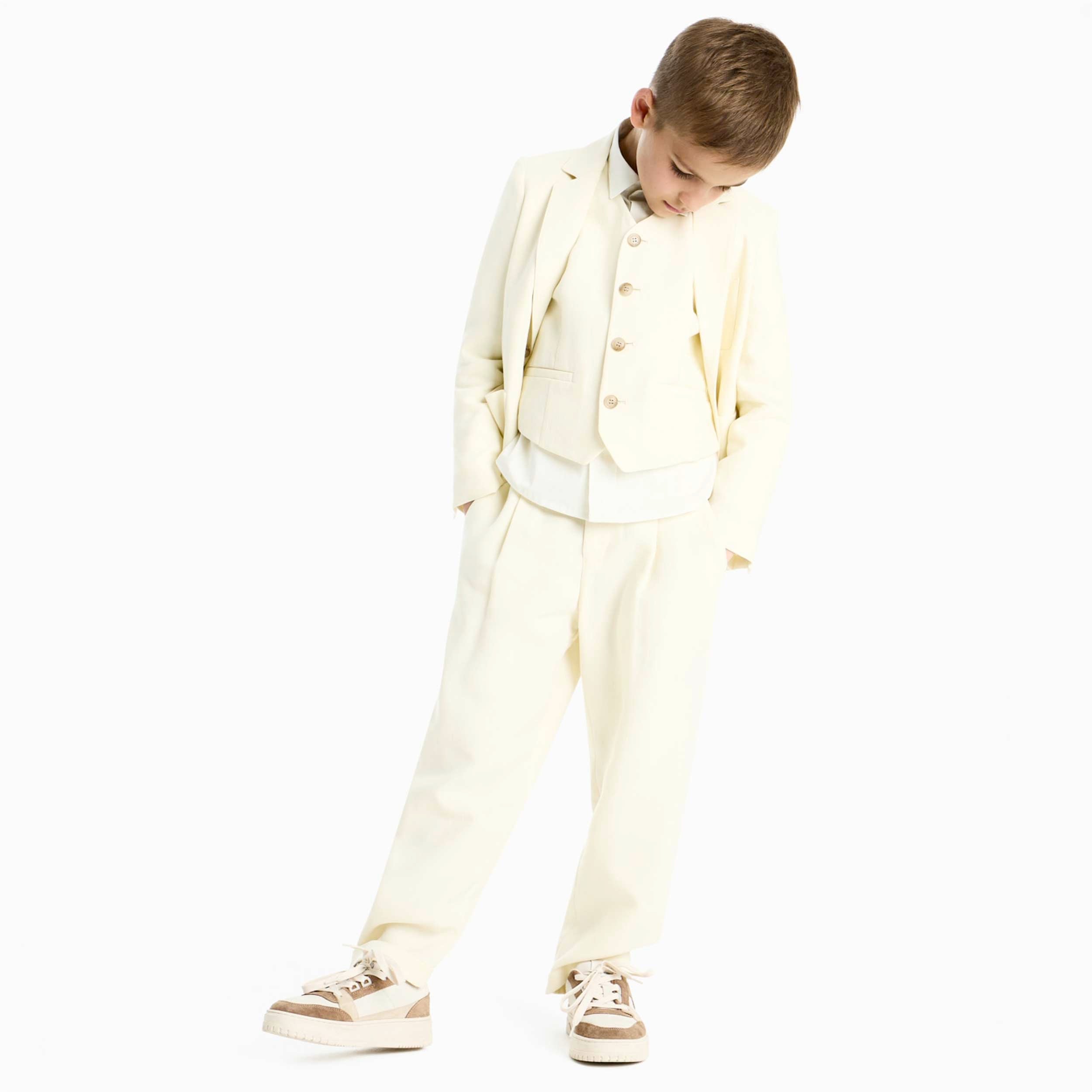 Giacca con Tasche a Toppa con Logo Firmata ARMANI JUNIOR