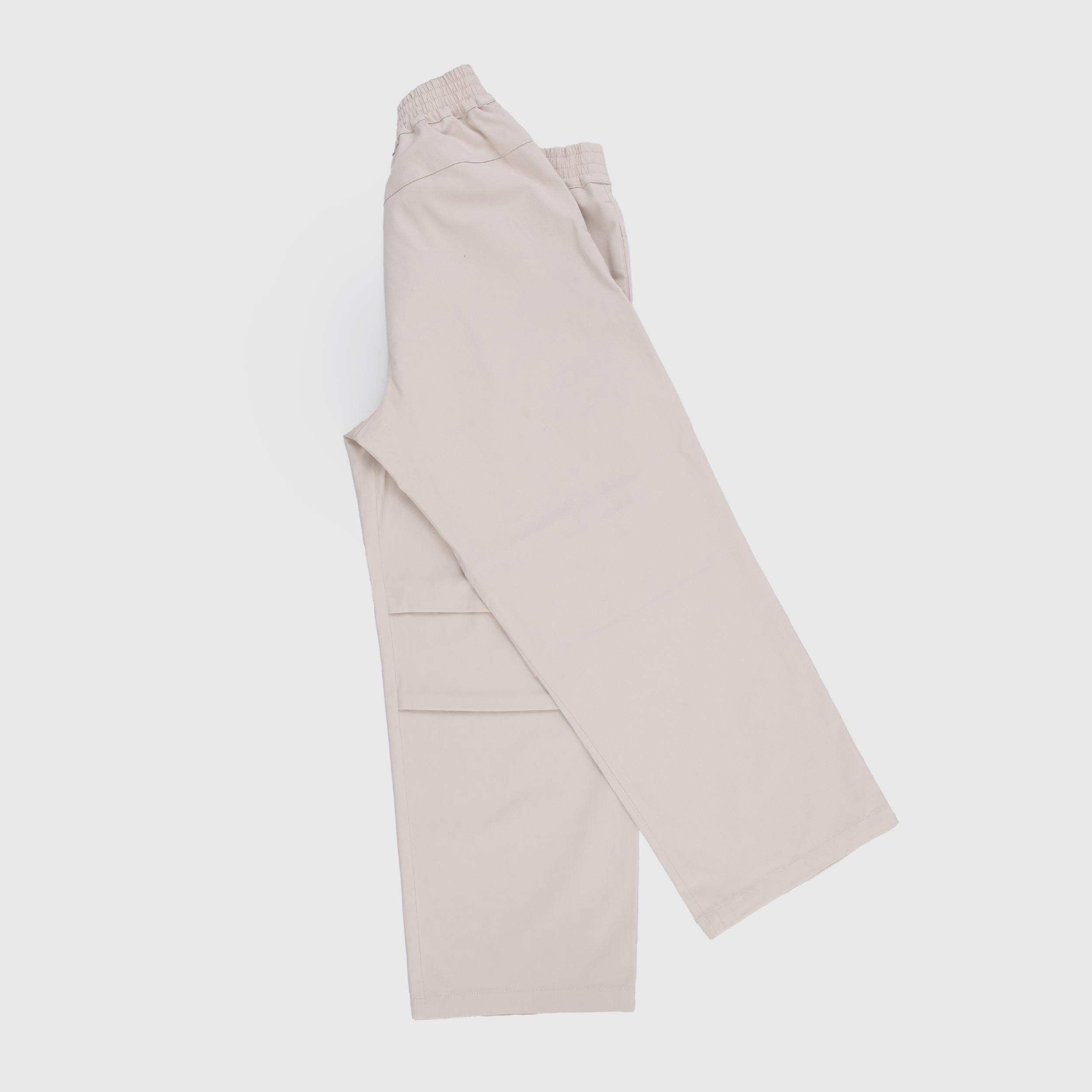 Pantalone Beige con Logo Ricamato Firmato ARMANI JUNIOR