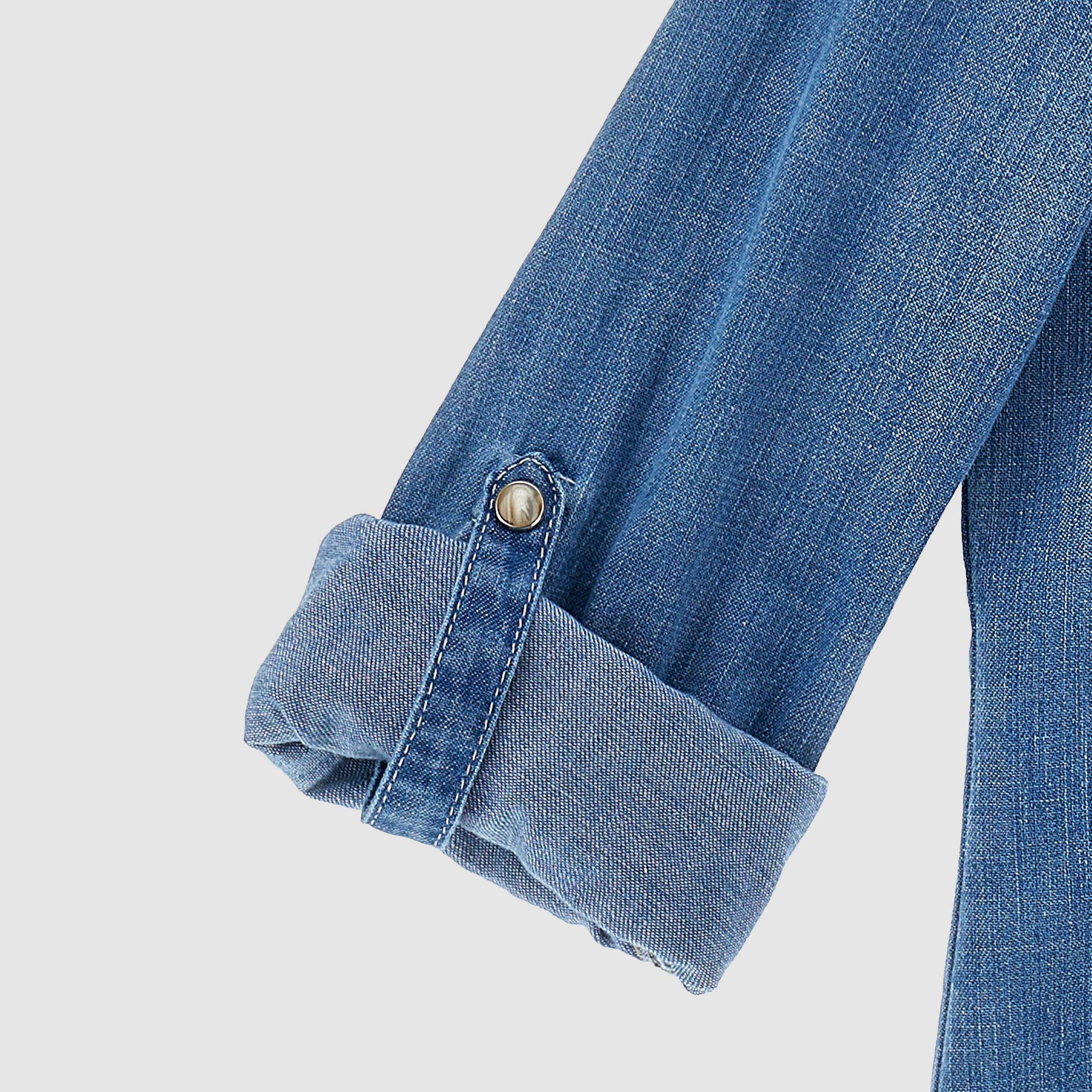 Camicia di Jeans Celeste Firmata ERMANNO SCERVINO