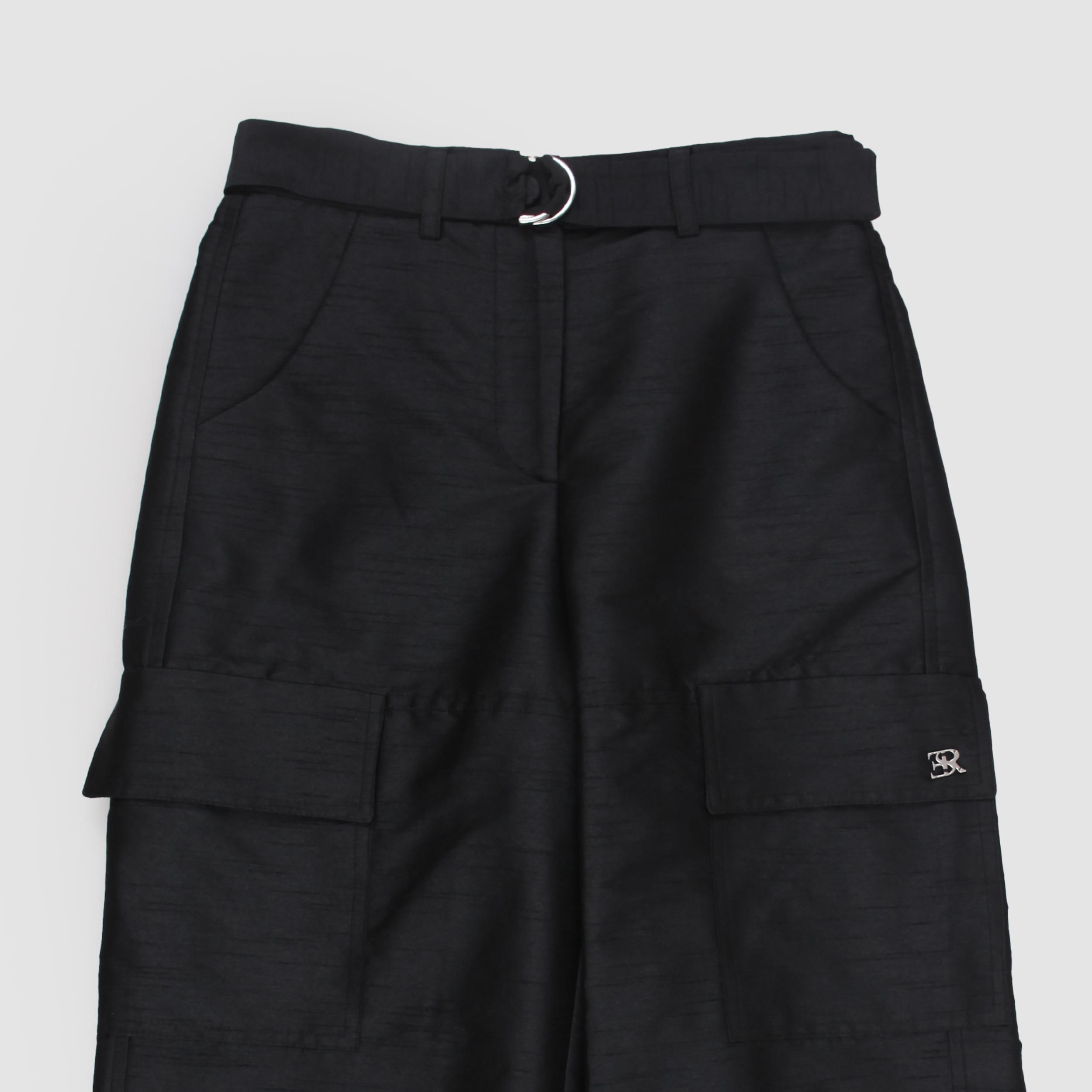 Black Trousers with Patch Pocket by ERMANNO SCERVINO