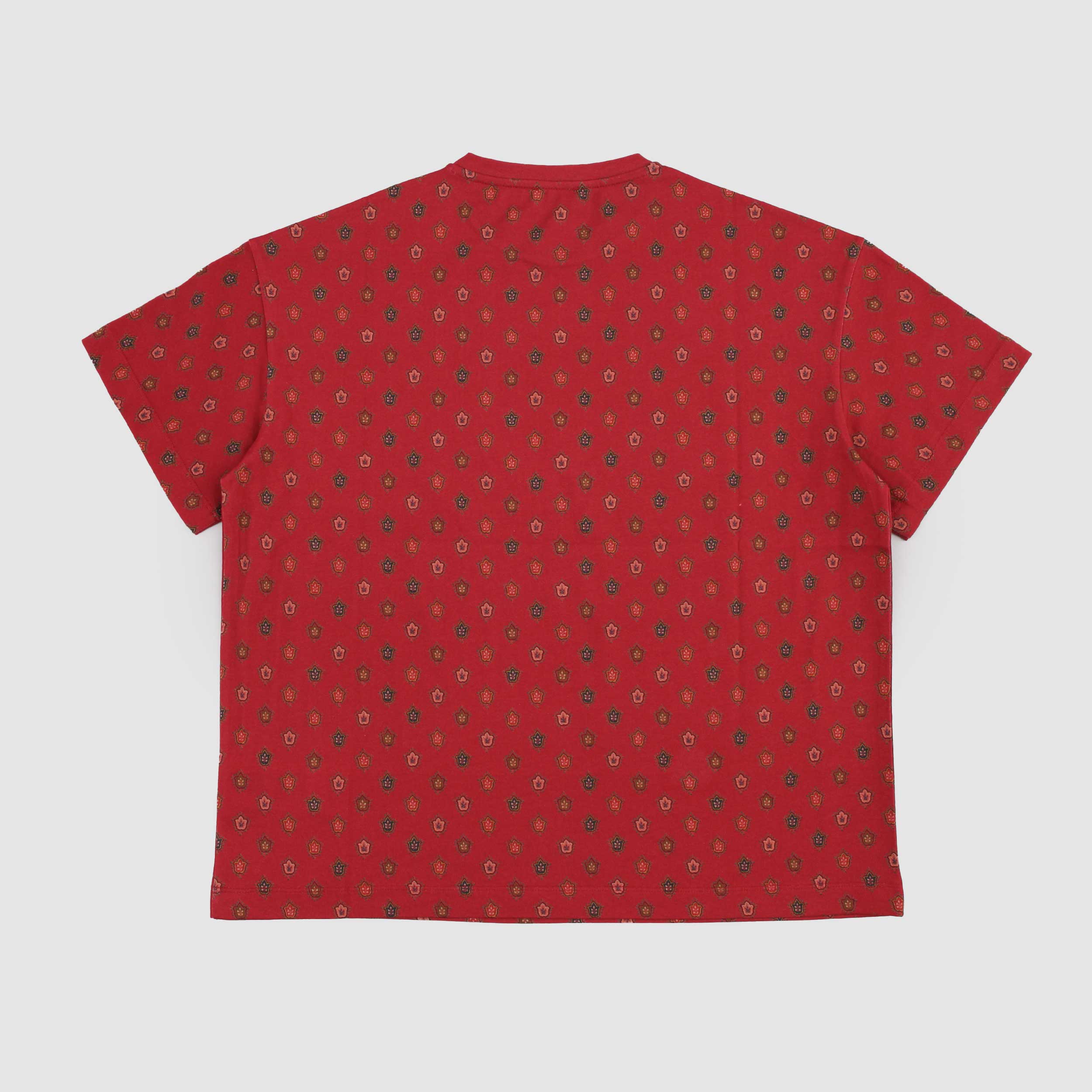 ETRO Signed Boys Print Bordeaux T-shirt
