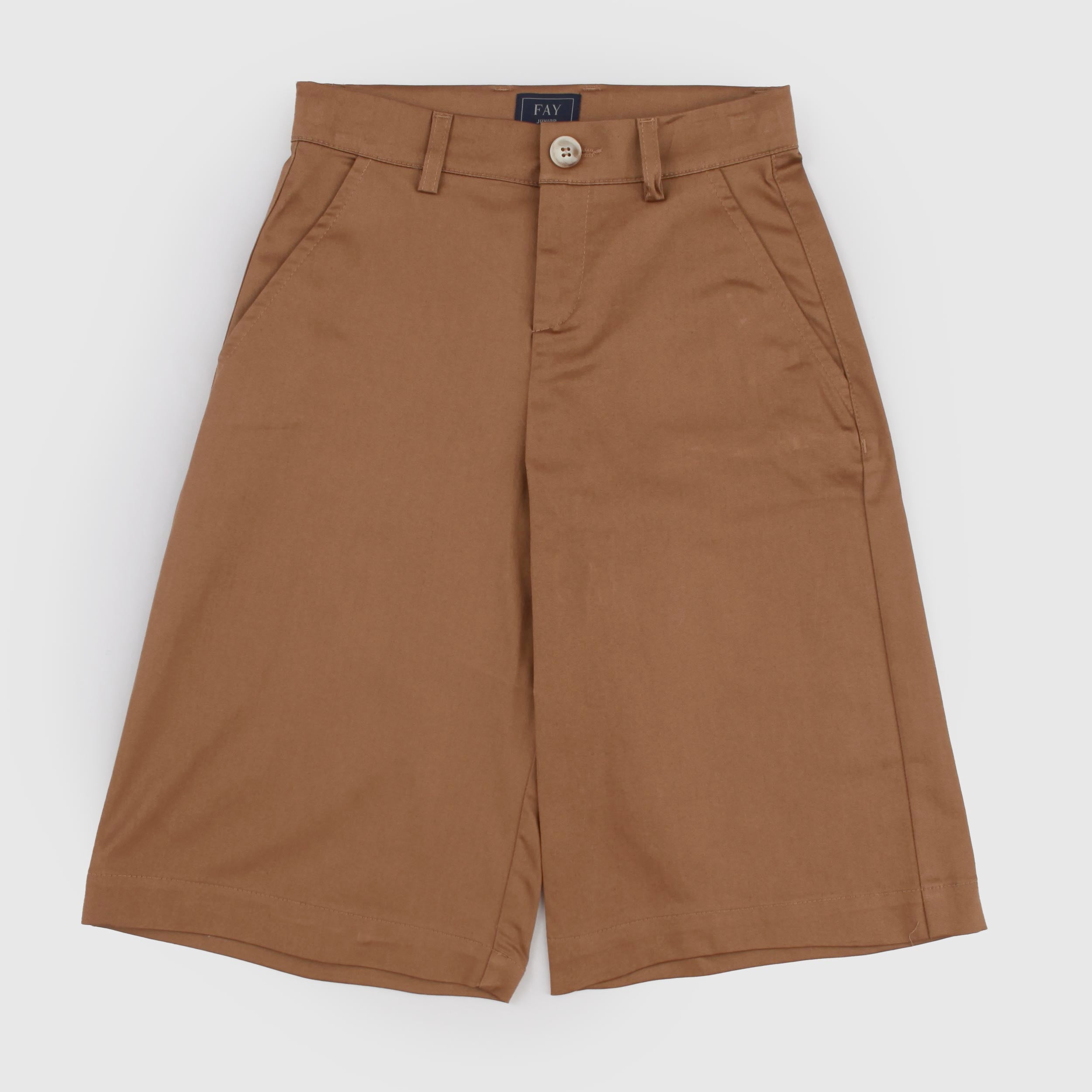 Bermuda Color Cognac Firmato FAY JUNIOR