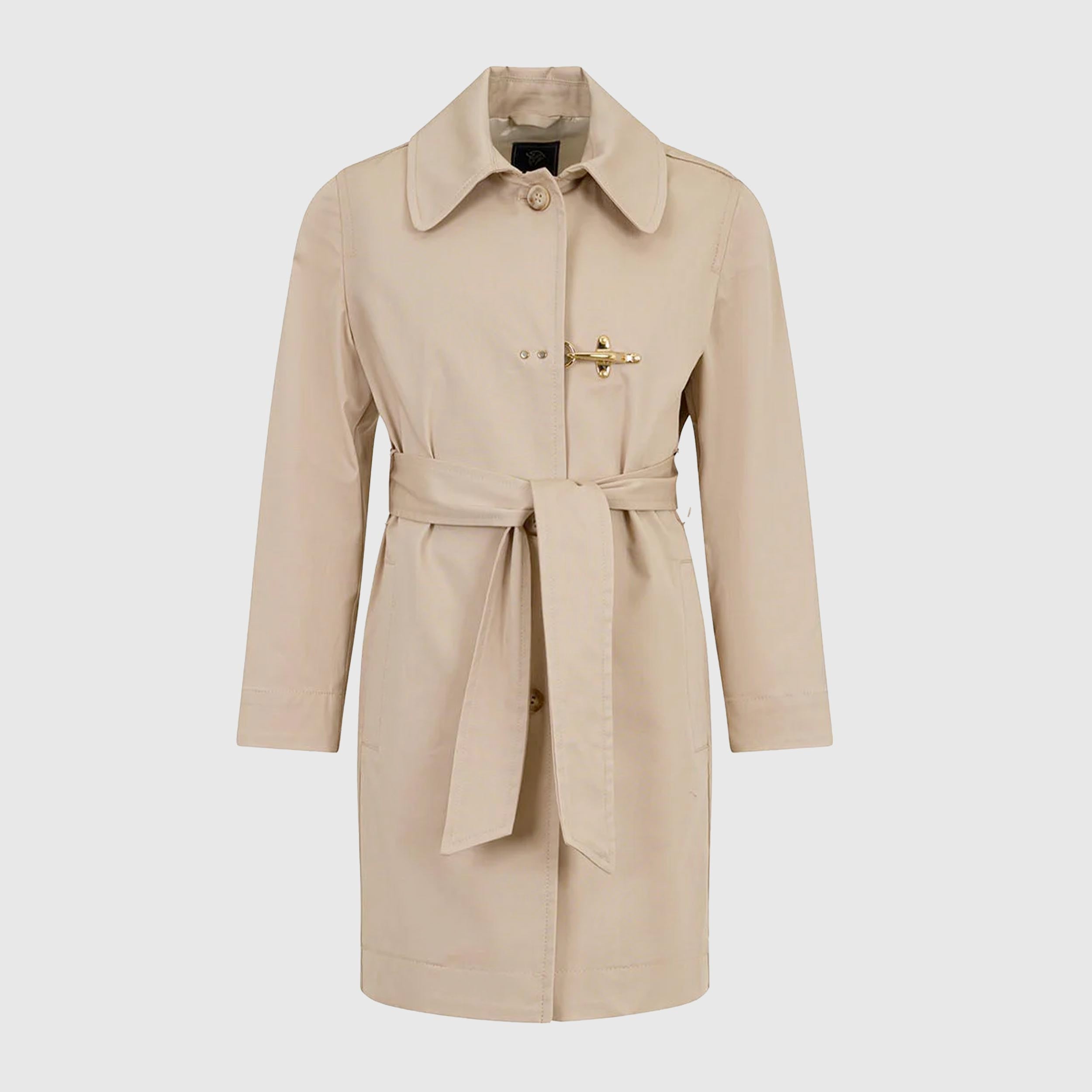 Impermeabile Beige con Cinta Firmato FAY JUNIOR