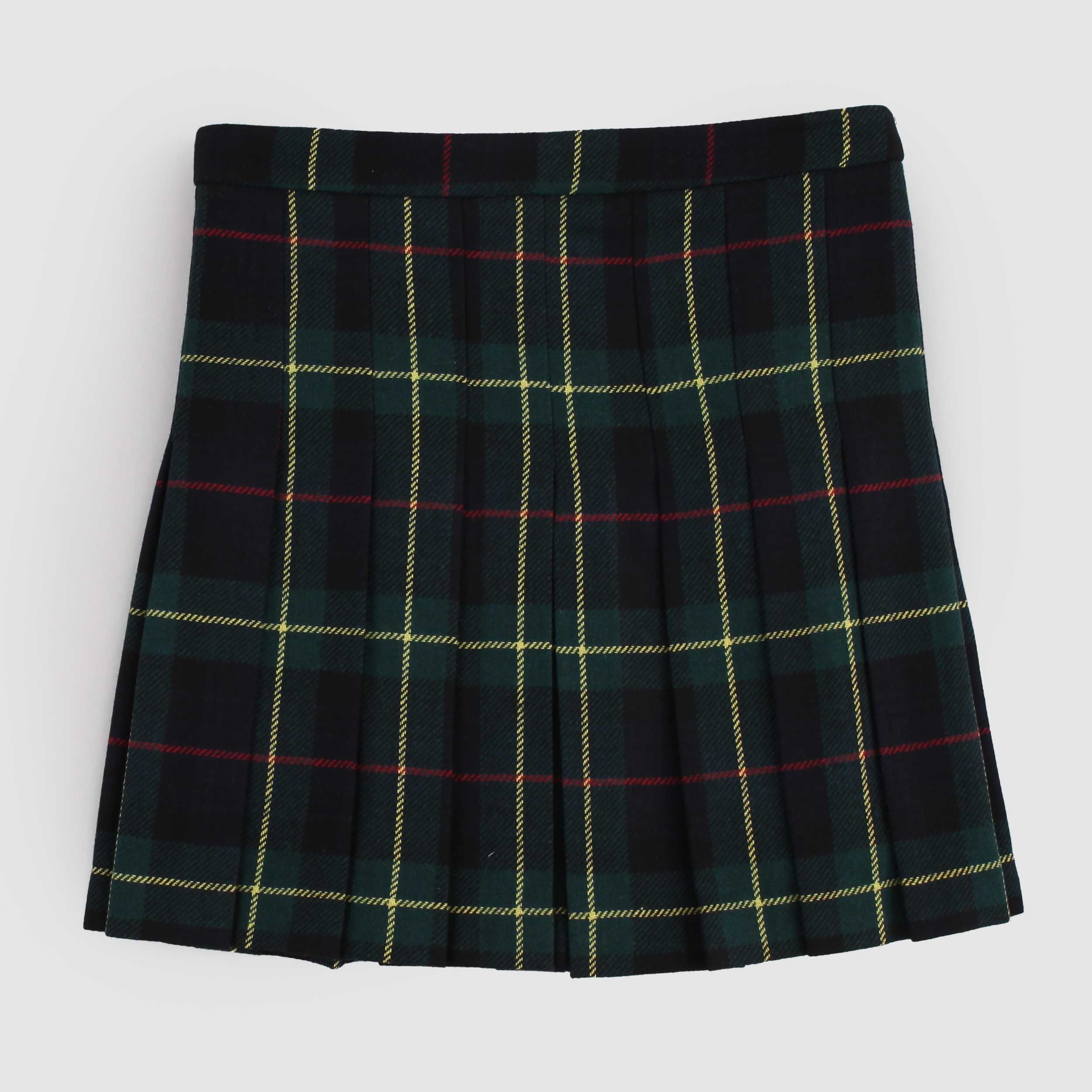 Scottish Blue Checked Kilt for Girl Signed FAY JUNIOR