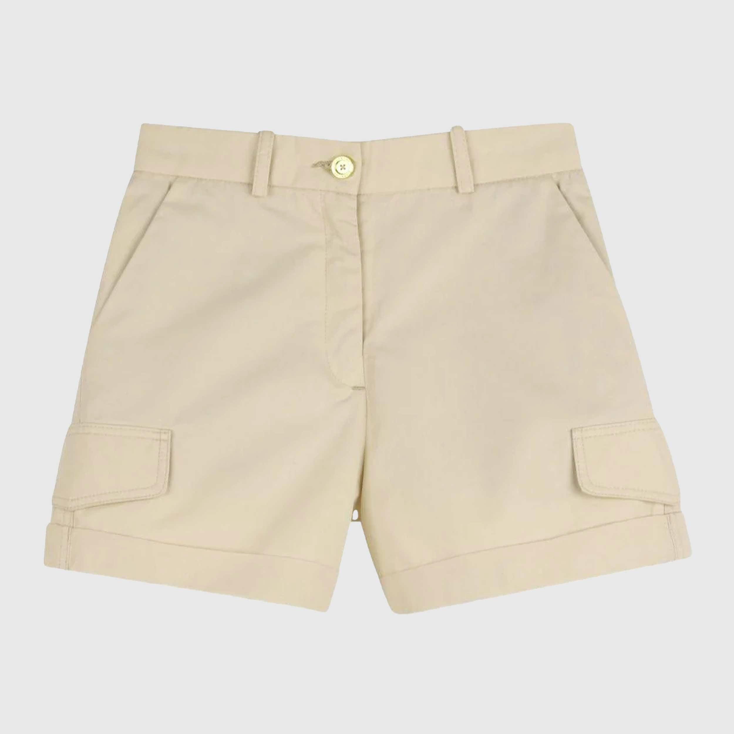 Bermuda Beige con Coulisse Firmato GIVENCHY