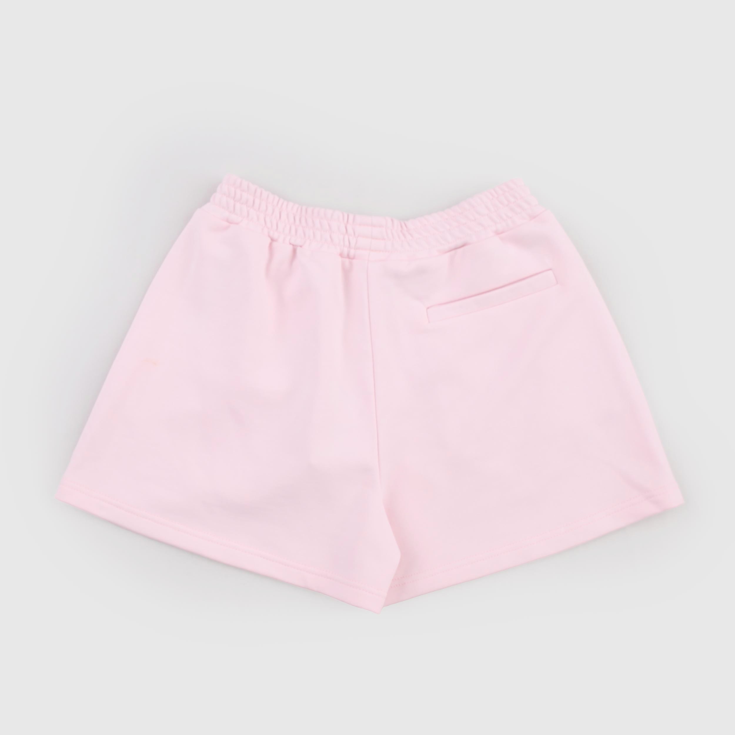 Bermuda Rosa con Scritta Bianca Firmata GIVENCHY