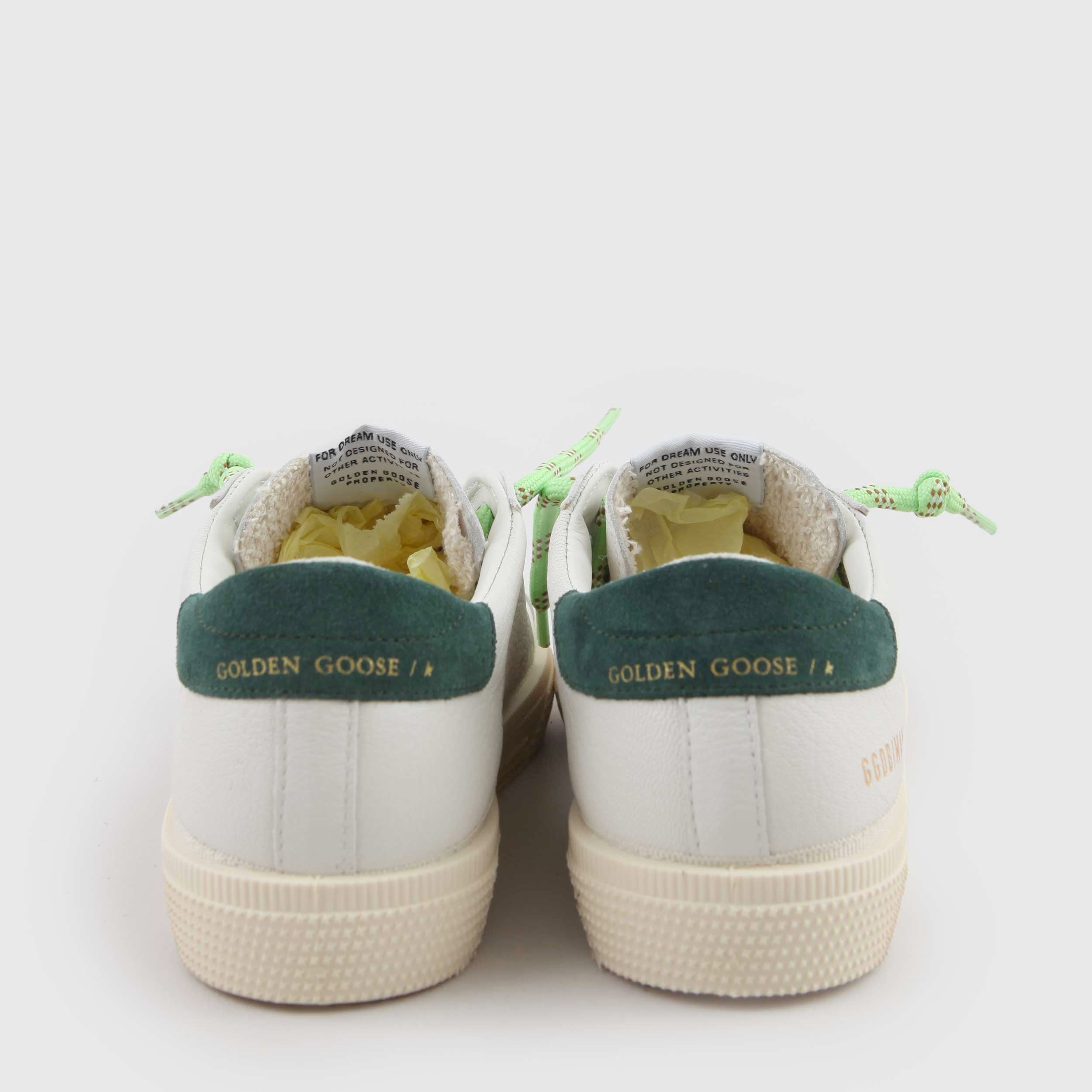 Sneakers May Bianche con Stella Nera By GOLDEN GOOSE
